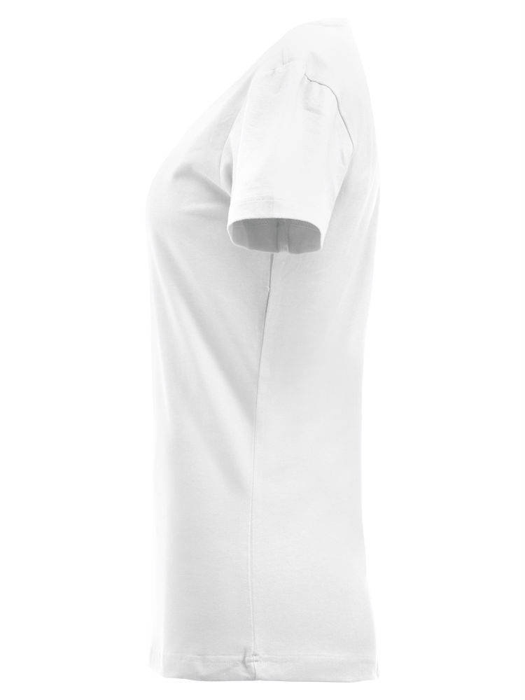 Clique Carolina T-shirt dam, Vit, large image number 2