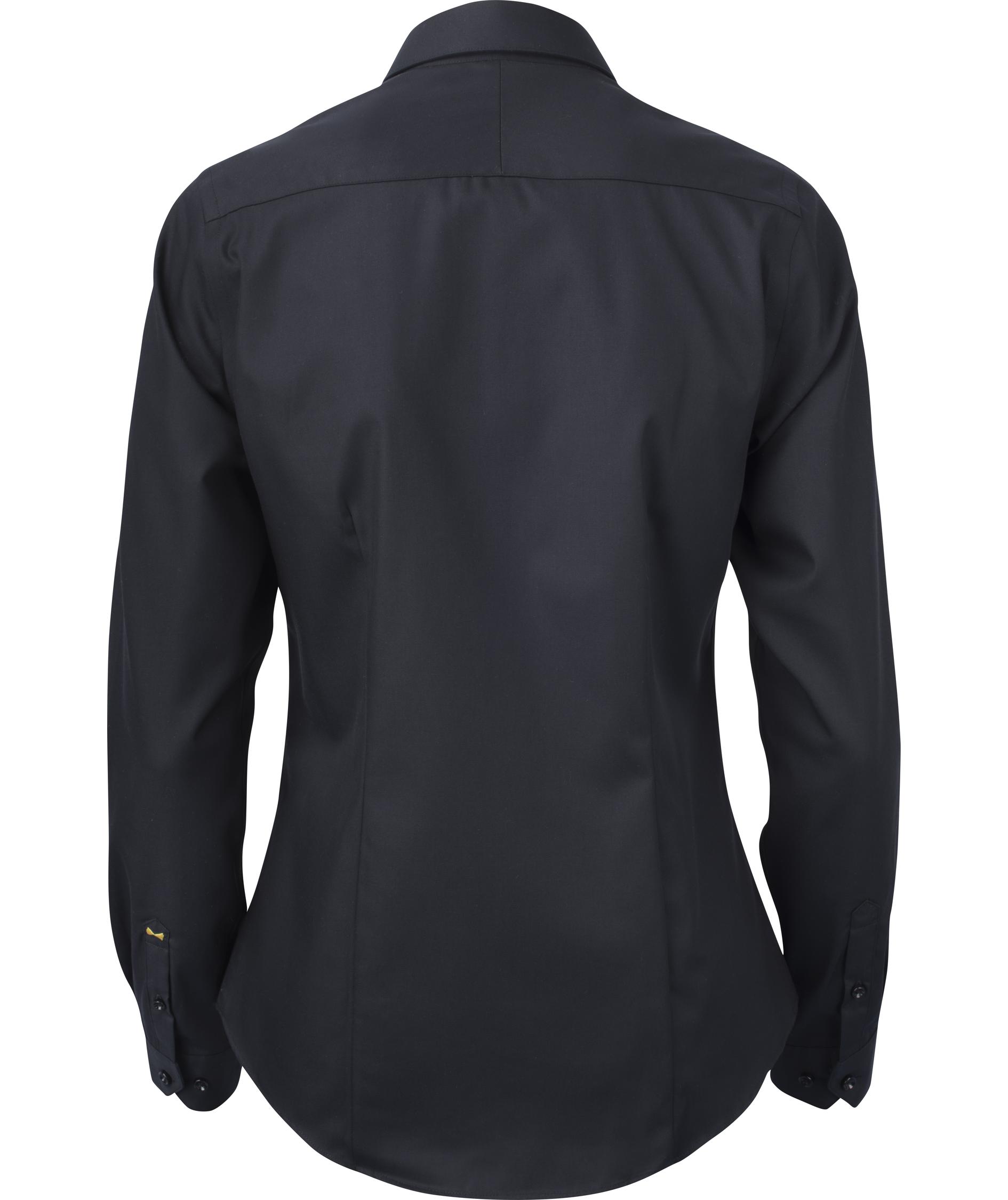 J. Harvest & Frost Twill Yellow Bow 50 lady fit skjorte