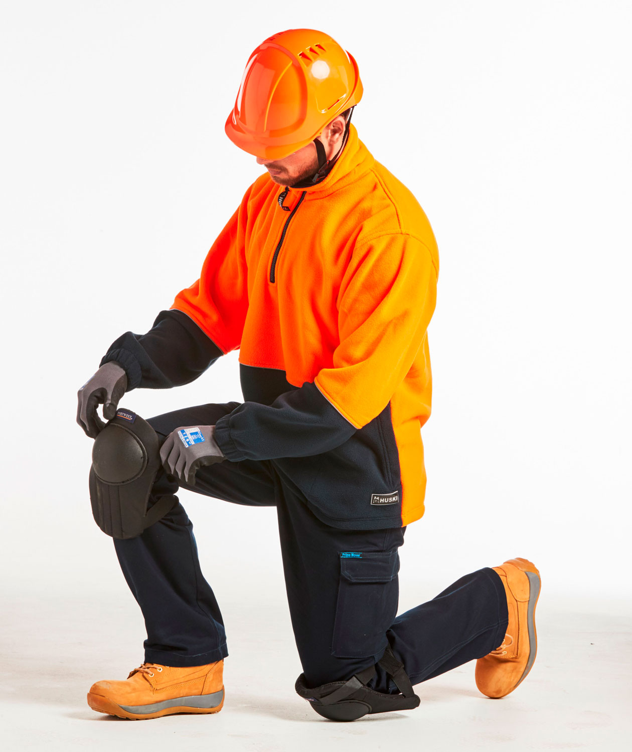 Portwest KP20 lightweight knee pad, Black, large image number 3