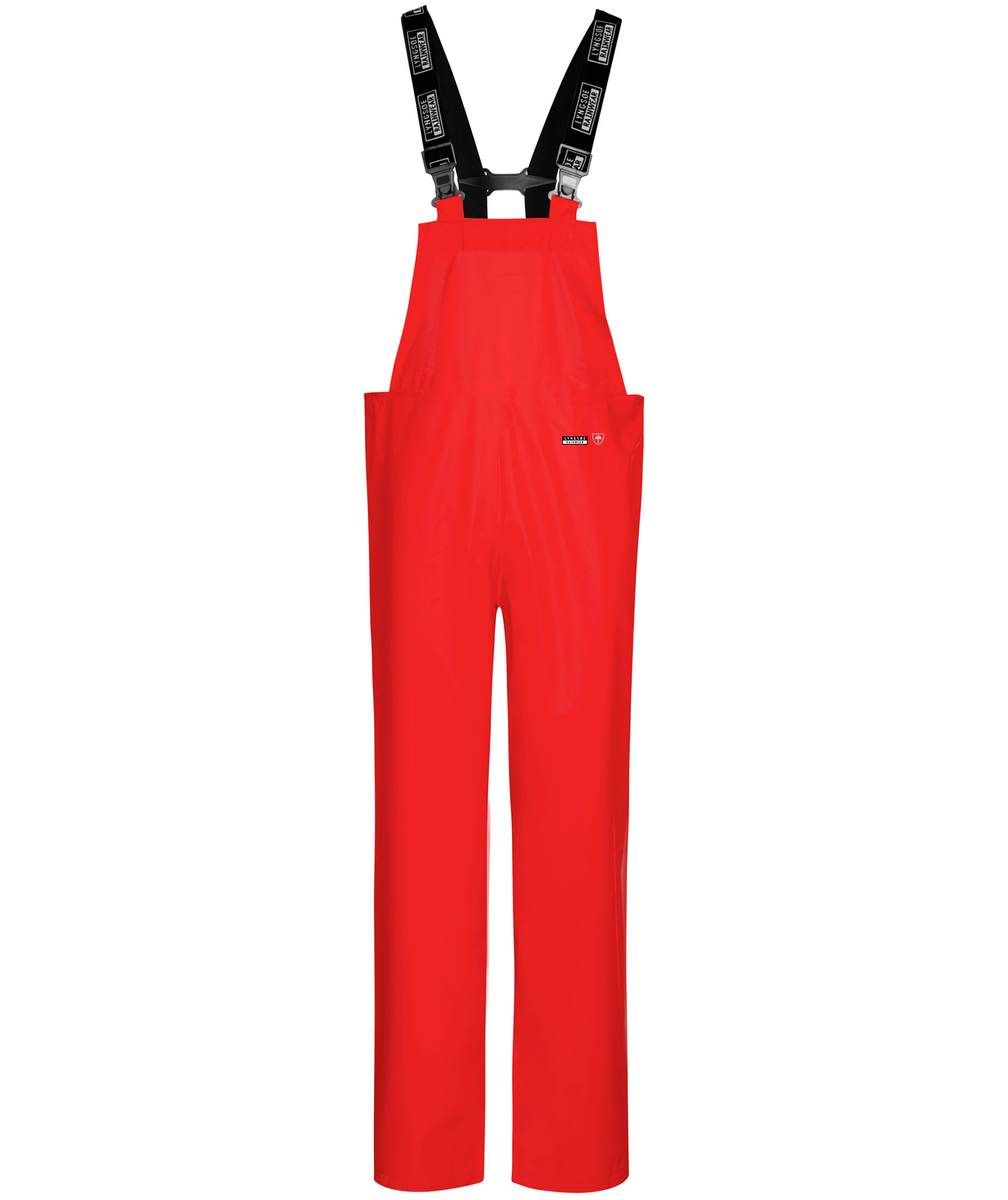 Lyngs&oslash;e PU regnh&auml;ngselbyxa, R&ouml;d