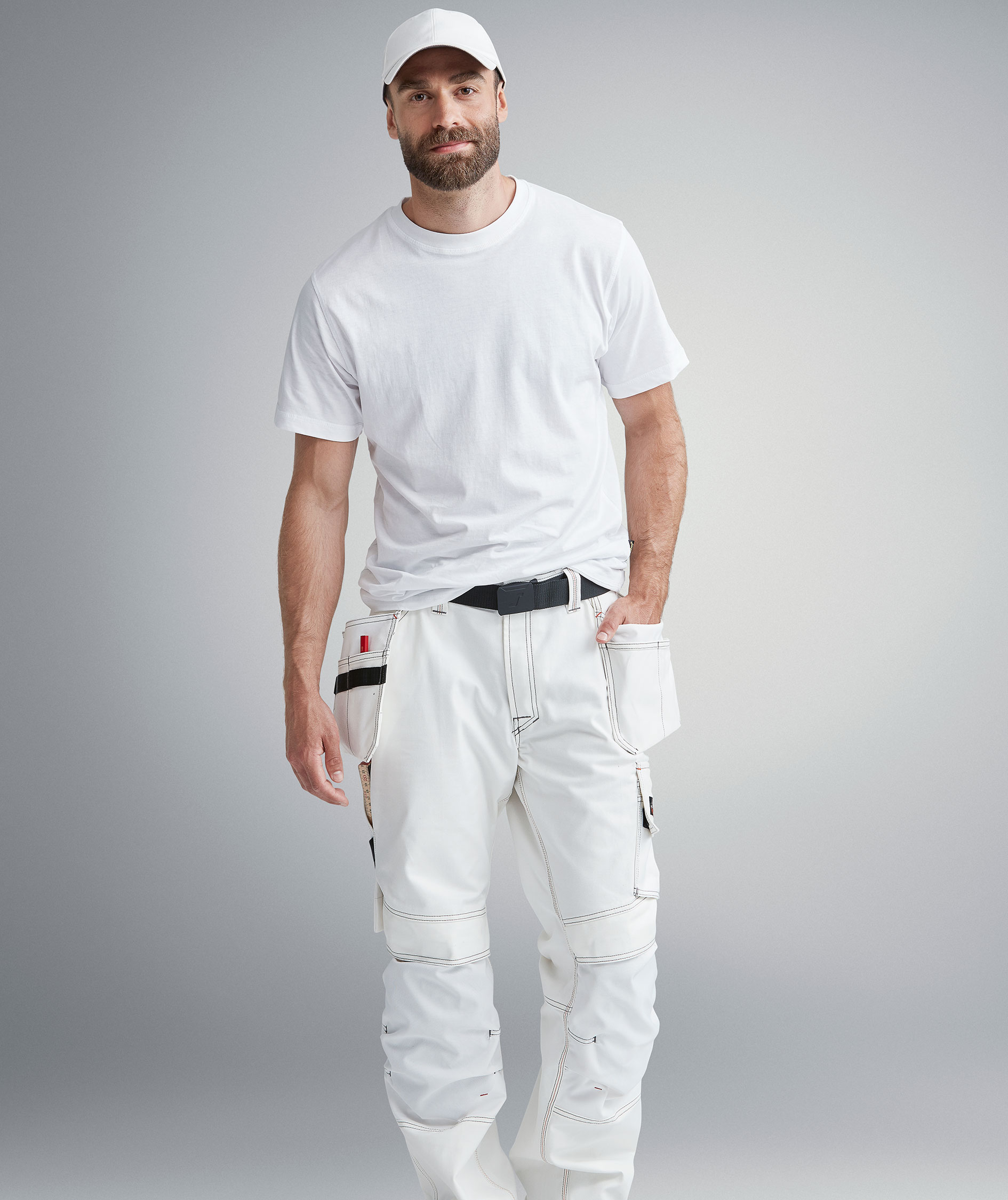 Snickers T-skjorte 2502, Hvit