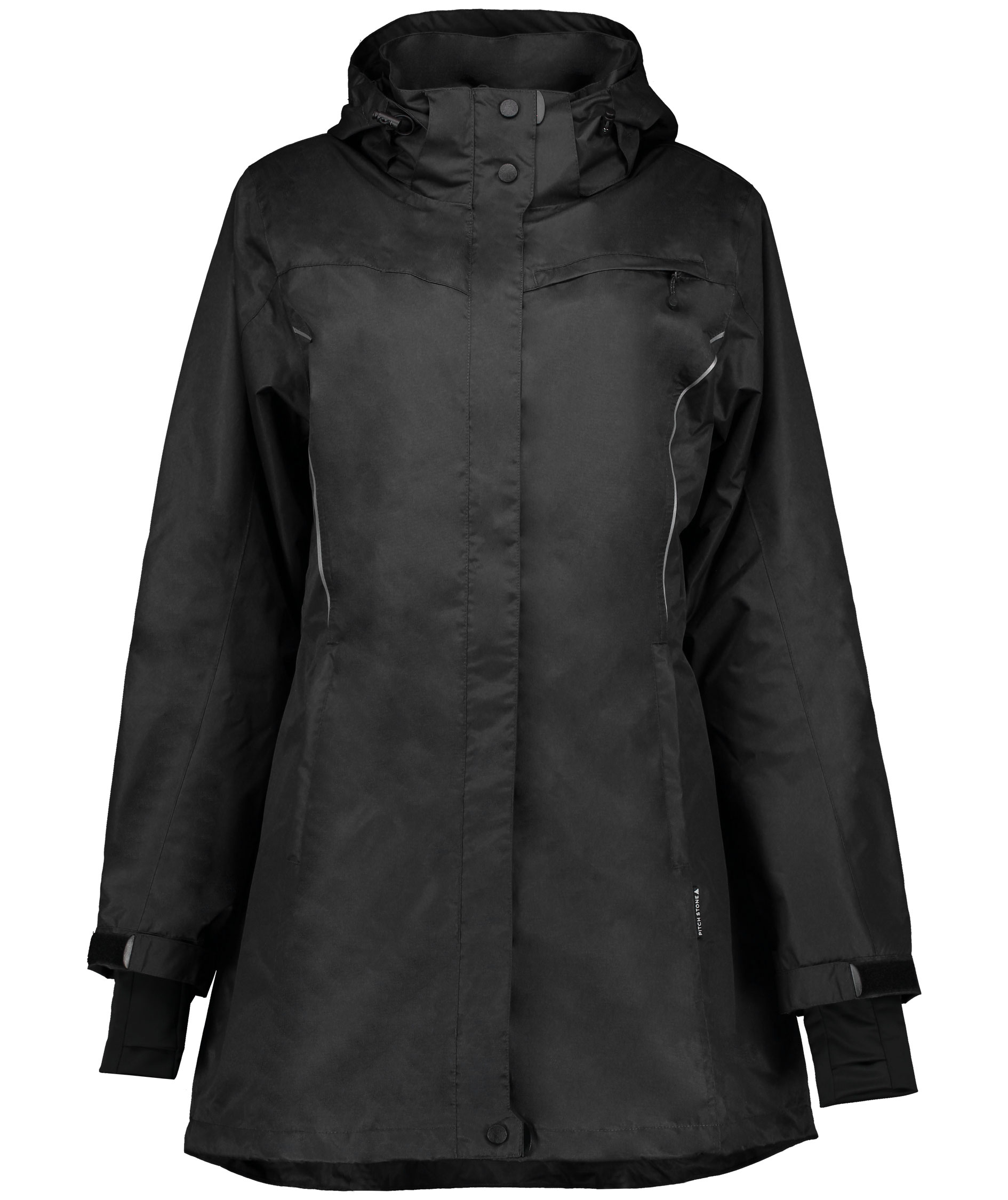 Pitch Stone Active-Pro Zip-in skaljacka dam, Black