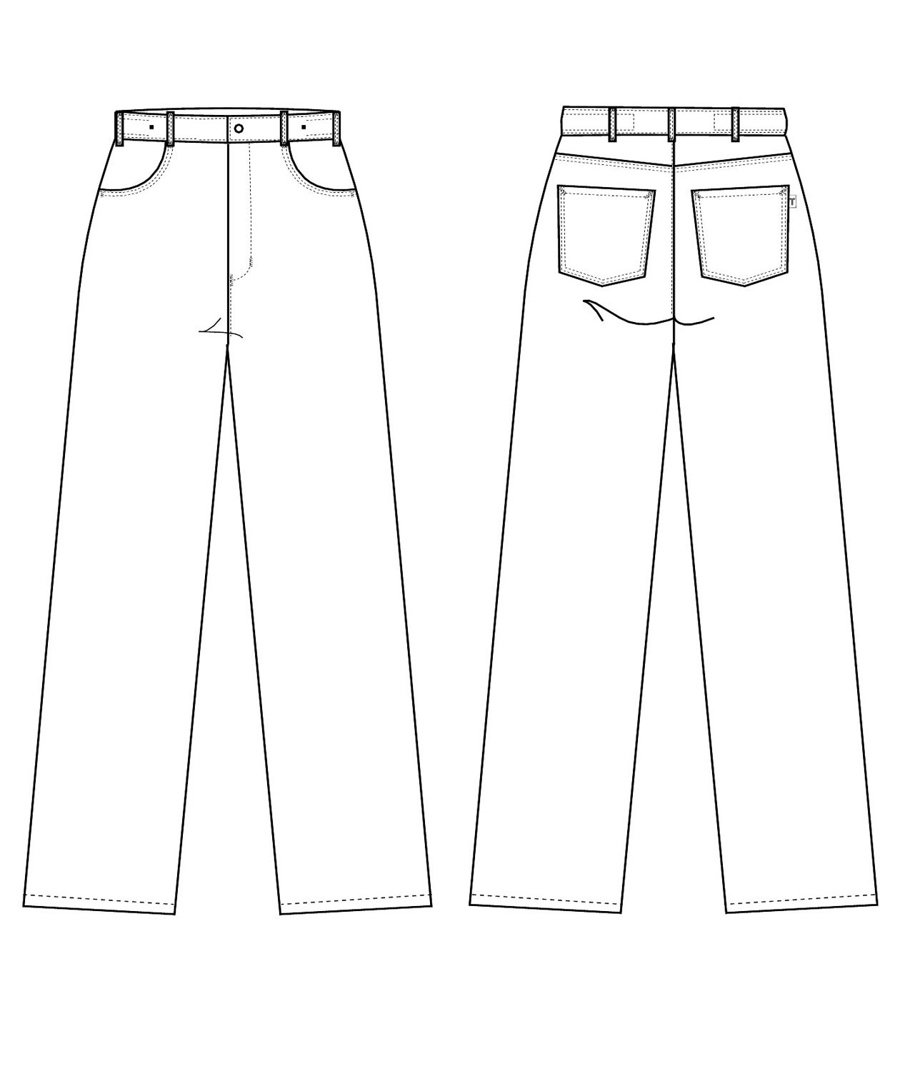 Kentaur  jeans, Black, large image number 3