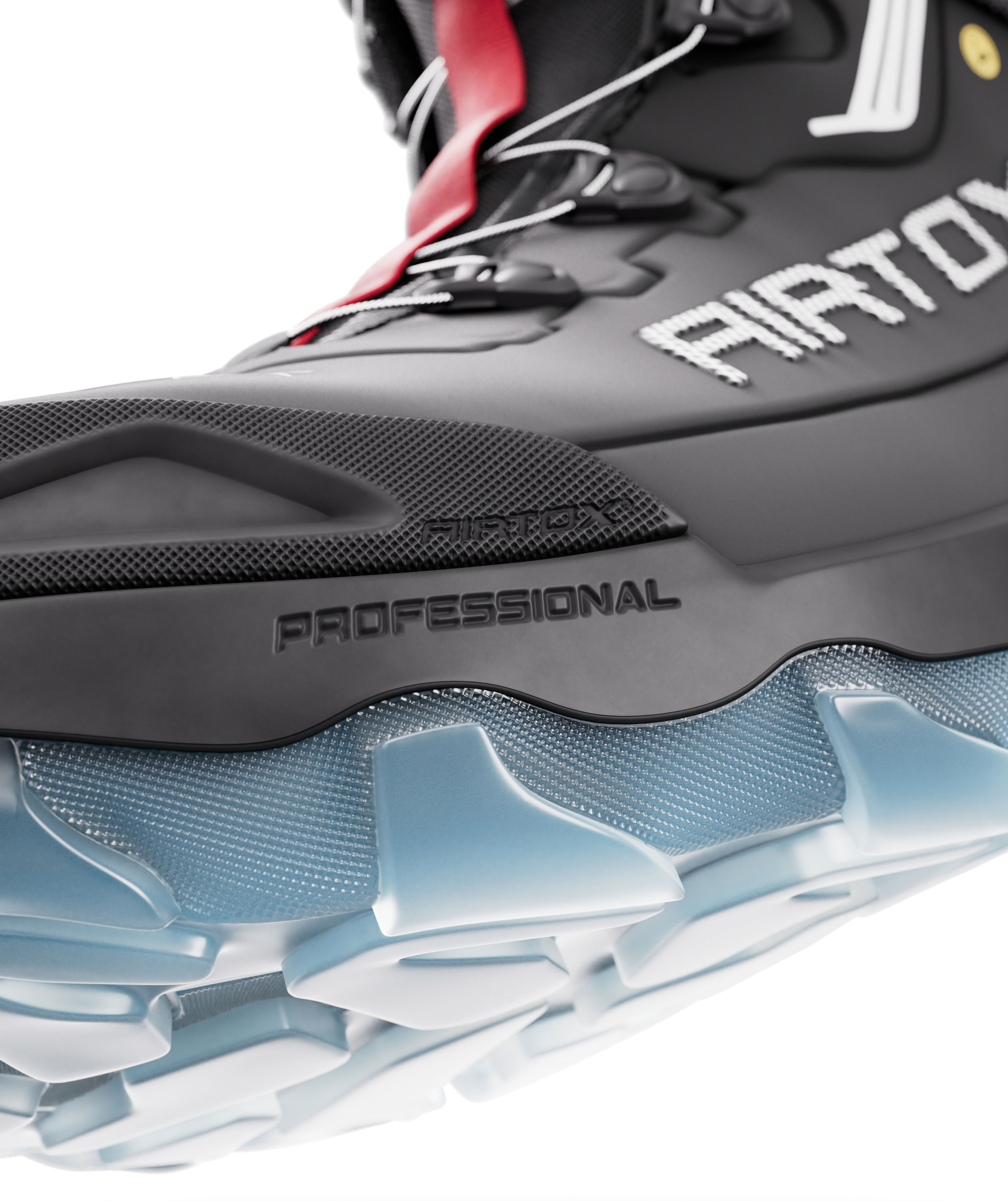 Airtox GL66 skyddsk&auml;ngor S3, Svart/R&ouml;d, large image number 8