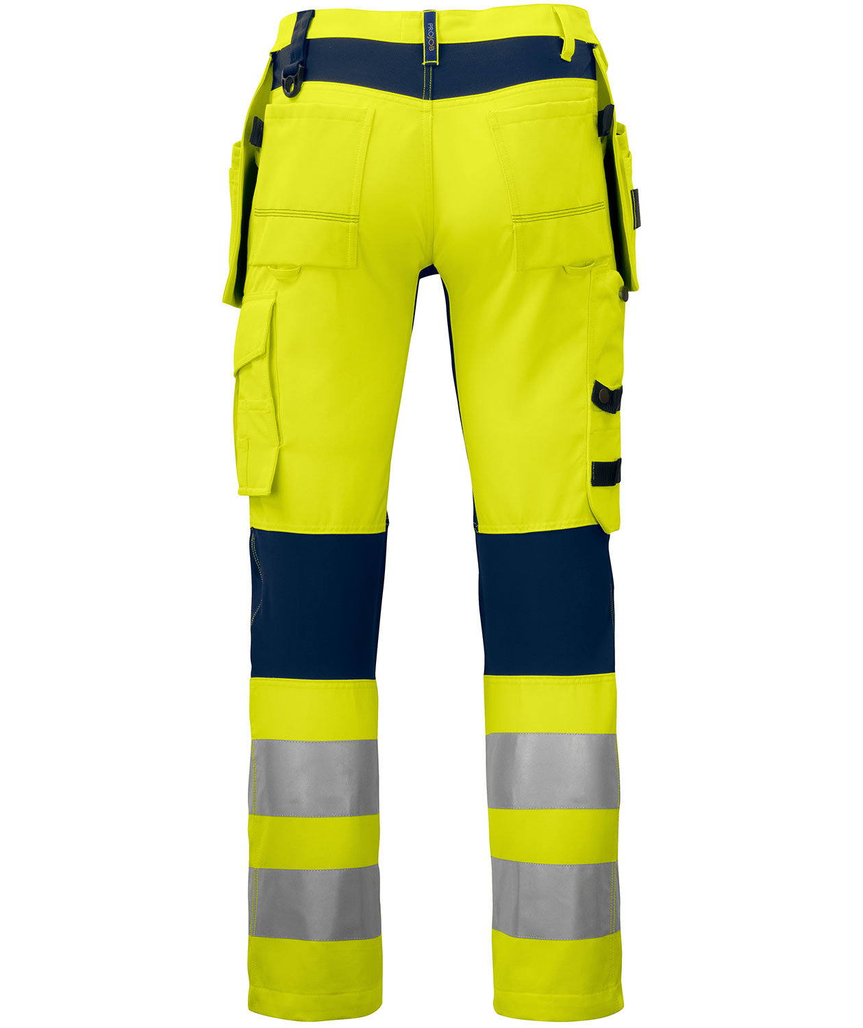ProJob Handwerkerhose 6513, Hi-Vis Gelb/Navy