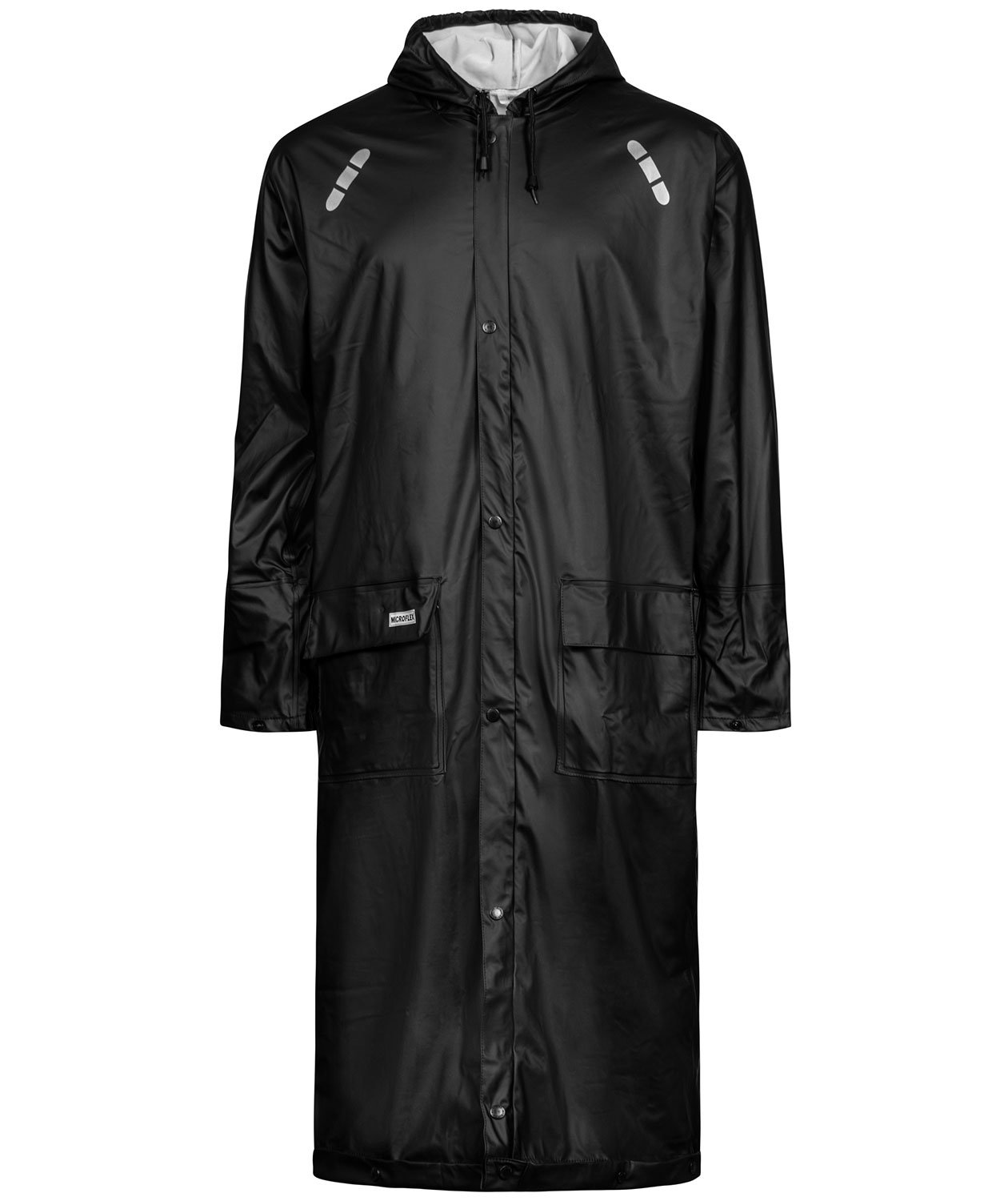 Lyngs&oslash;e PU regnrock, Svart