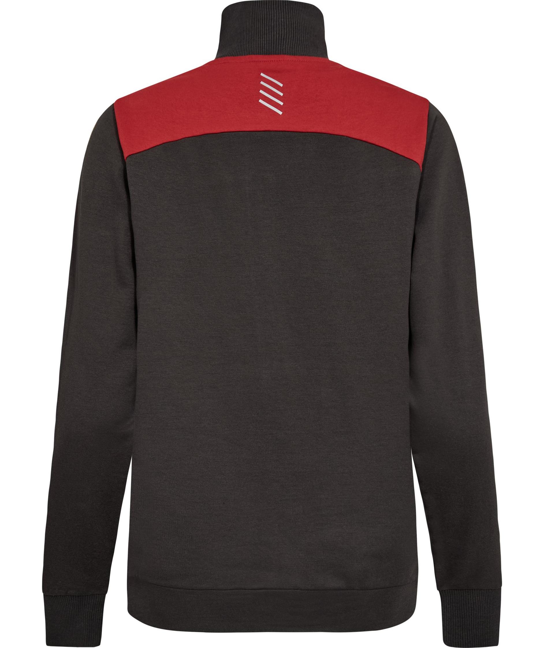 Engel Entire dame sweat cardigan, Anthracite Grey/Flame