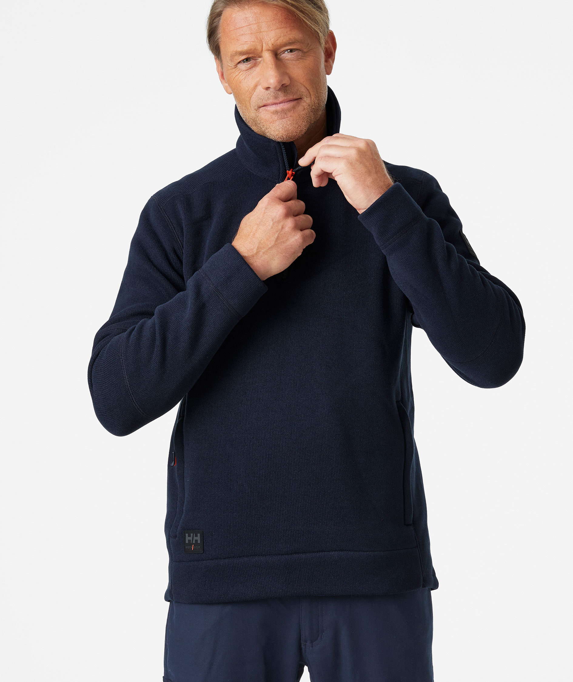 Helly Hansen Kensington half-zip fleecetr&oslash;je, Navy, large image number 1