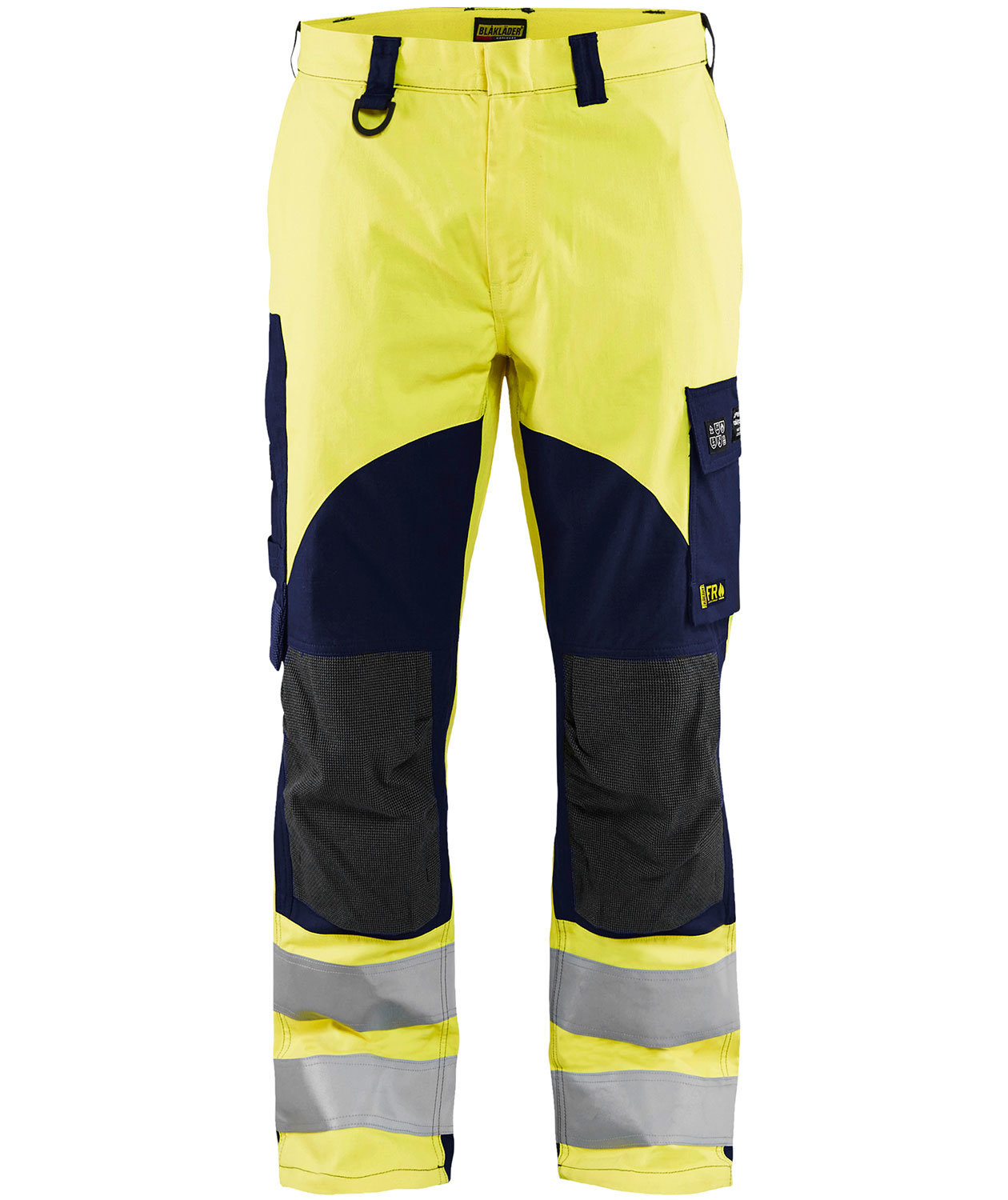 Bl&aring;kl&auml;der Multinorm work trousers, Hi-vis Yellow/Marine, large image number 0