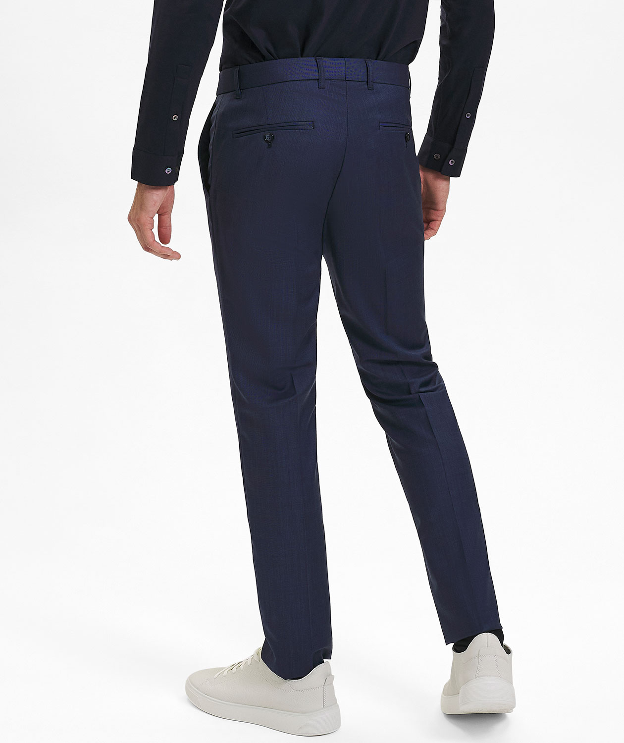 Sunwill Super 130 Fitted Wollhose, Dunkelblau, large image number 7