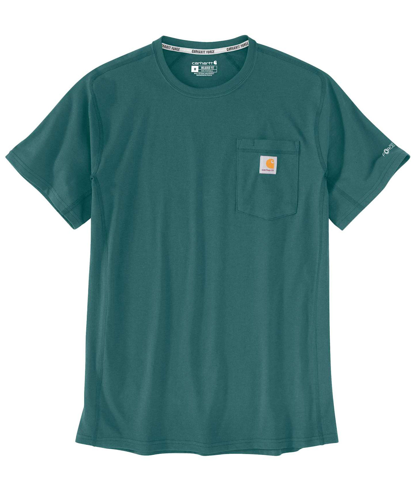 Carhartt Force T-shirt, Transformative Teal, Transformative Teal, swatch