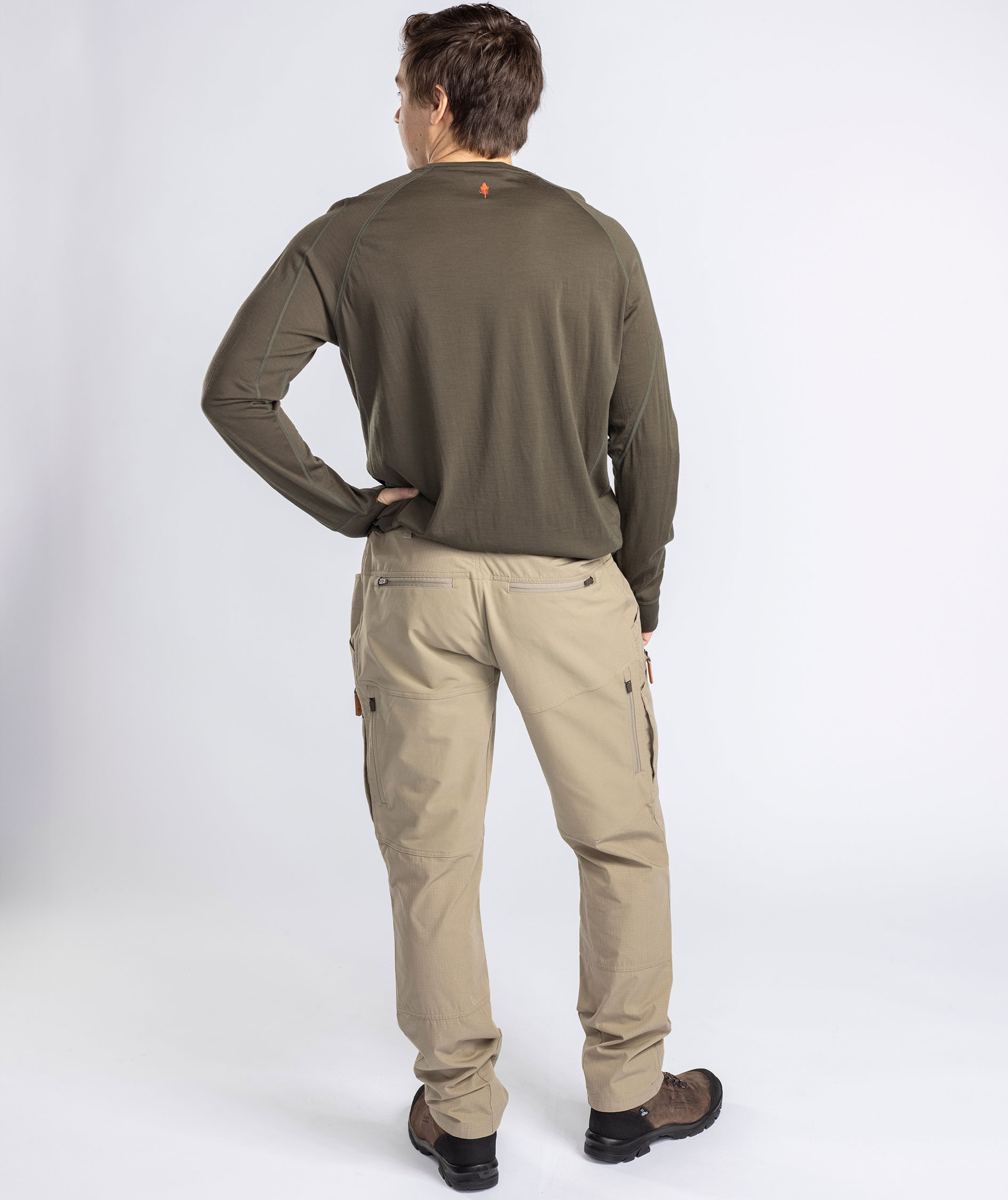 Pinewood&nbsp;Lappland Expert bukser, Light Khaki, large image number 3