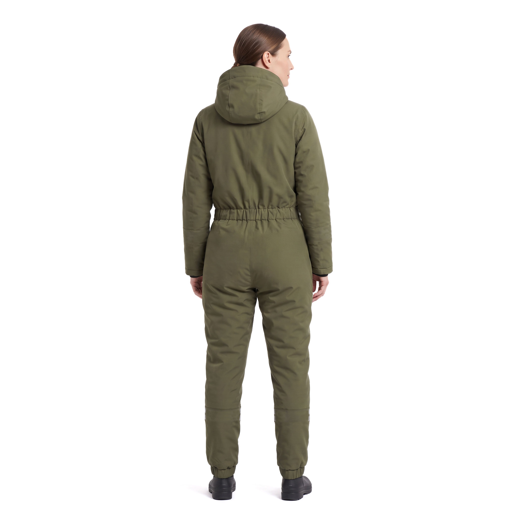 Lyngs&oslash;e women's winter jumpsuit full stretch, Green, large image number 4