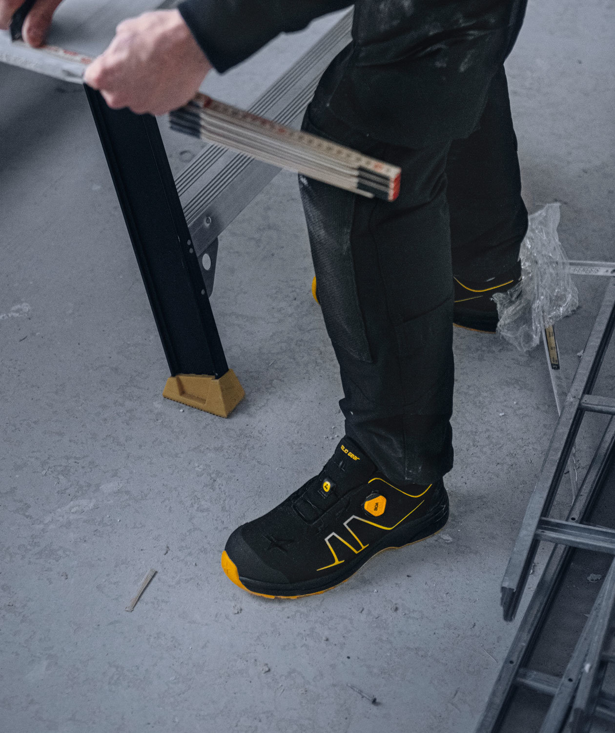 Solid Gear Oasis safety shoes S3, Black/Yellow, large image number 2