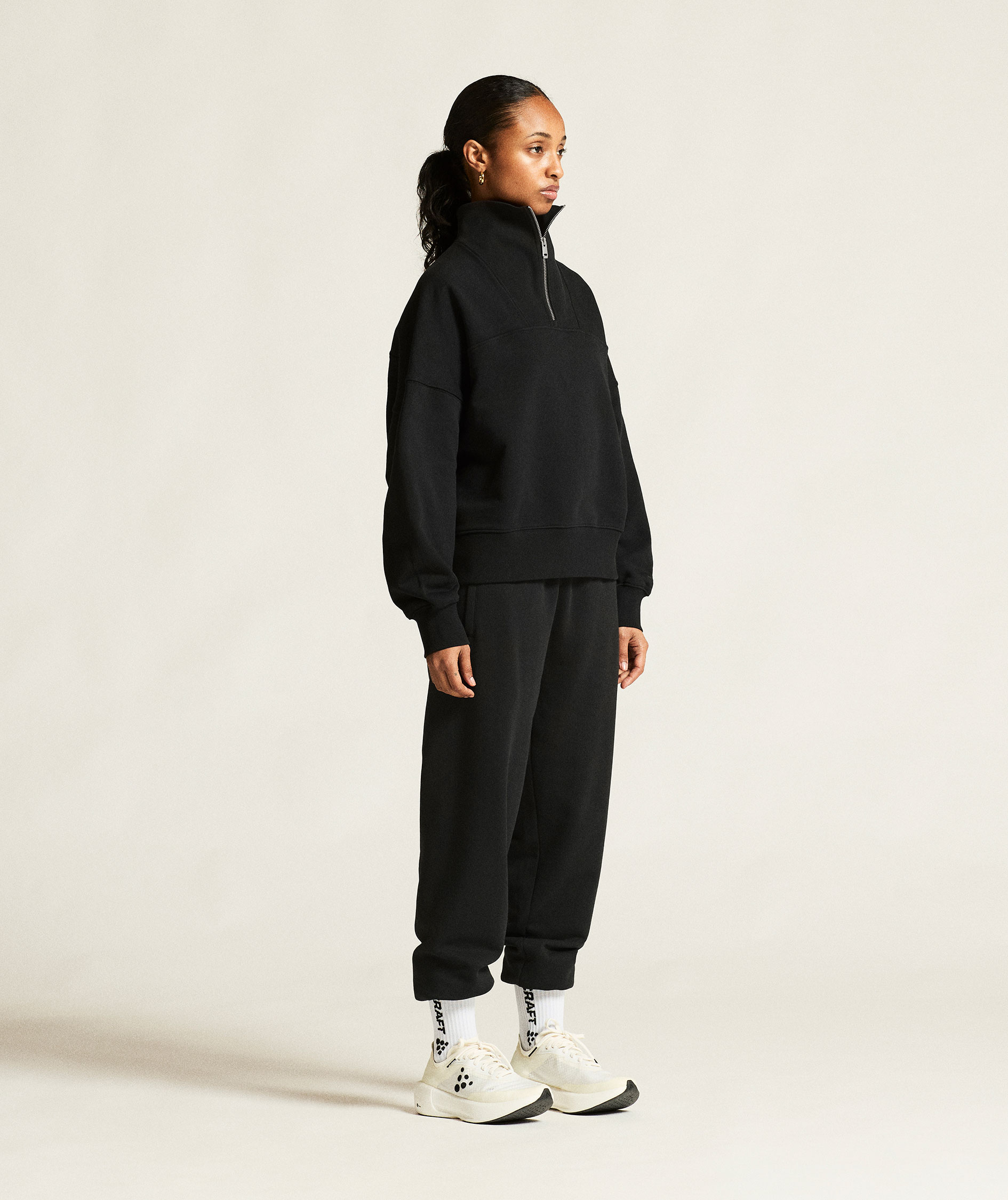 Craft Frequent half zip dam, Black, large image number 7