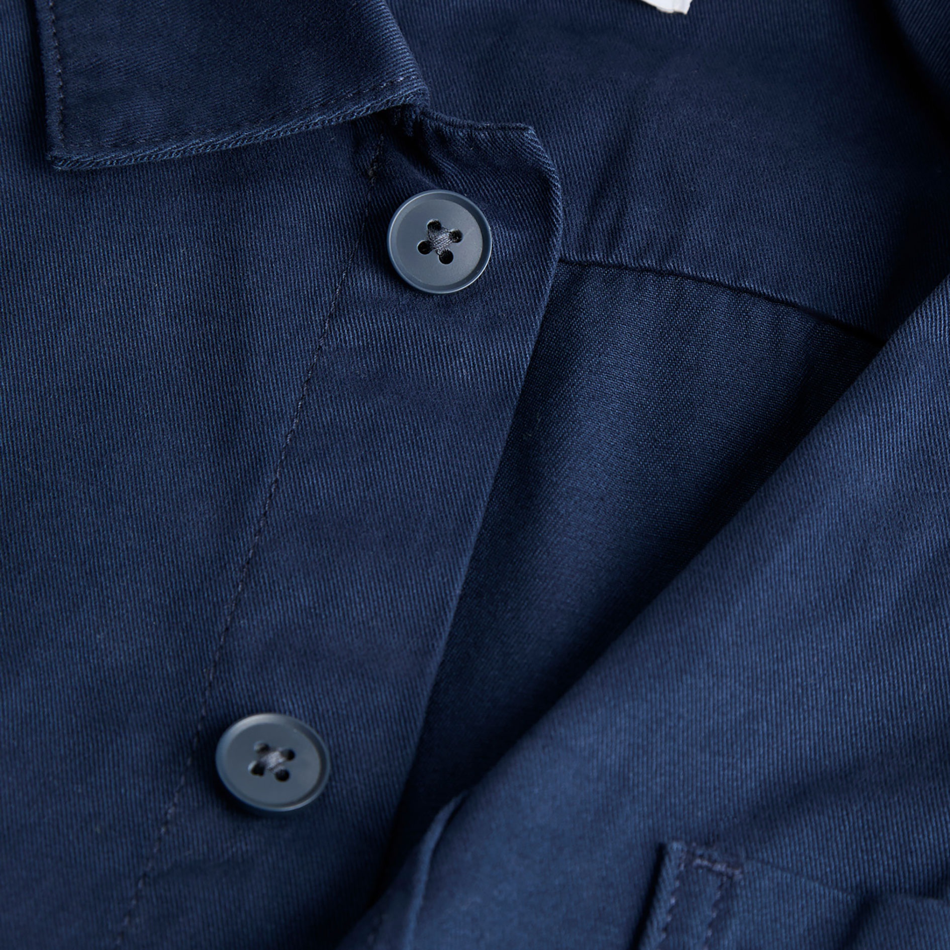 Jack & Jones JJEARCHIVE TWILL overshirt, Navy Blazer, large image number 2