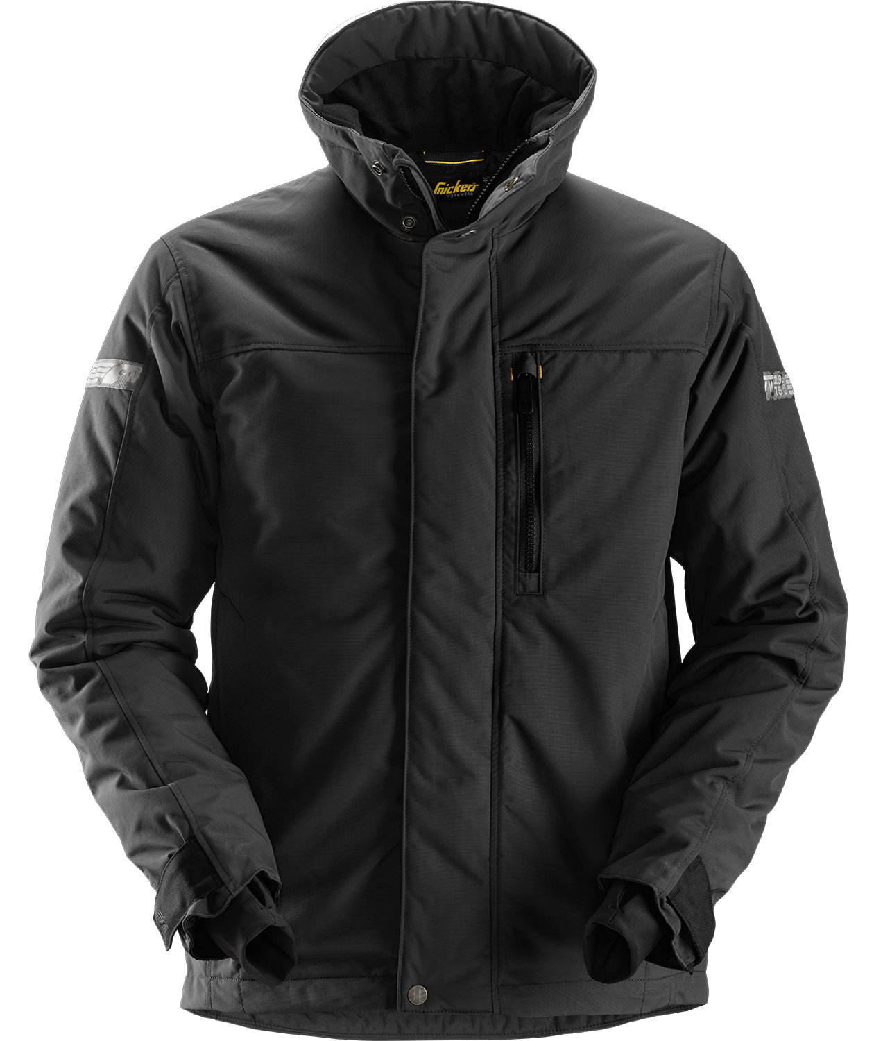 Snickers AllroundWork 37.5&reg; Winterarbeitsjacke 1100, Schwarz, Schwarz, swatch