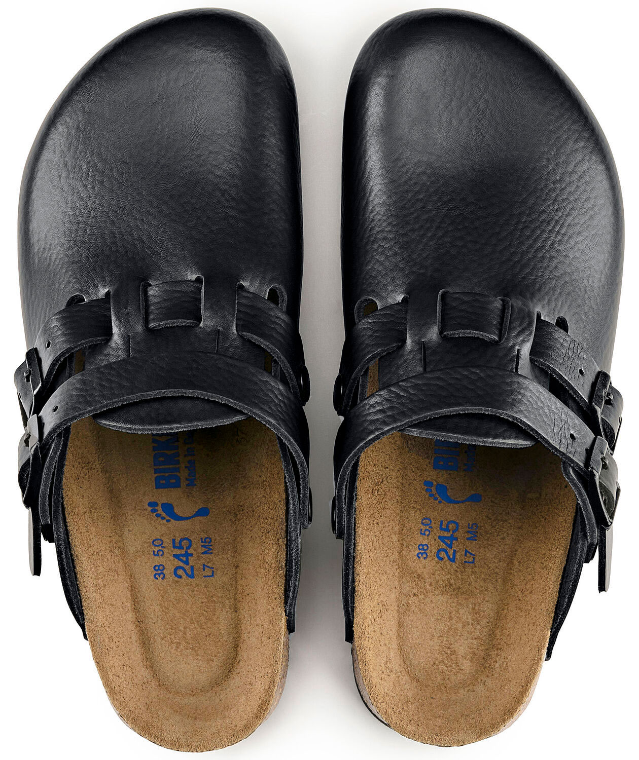 Birkenstock Kay Regular Fit sandaler, Svart/R&ouml;d, large image number 4