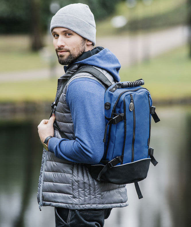 Clique backpack 16L, Royal Blue, Royal Blue, large image number 4