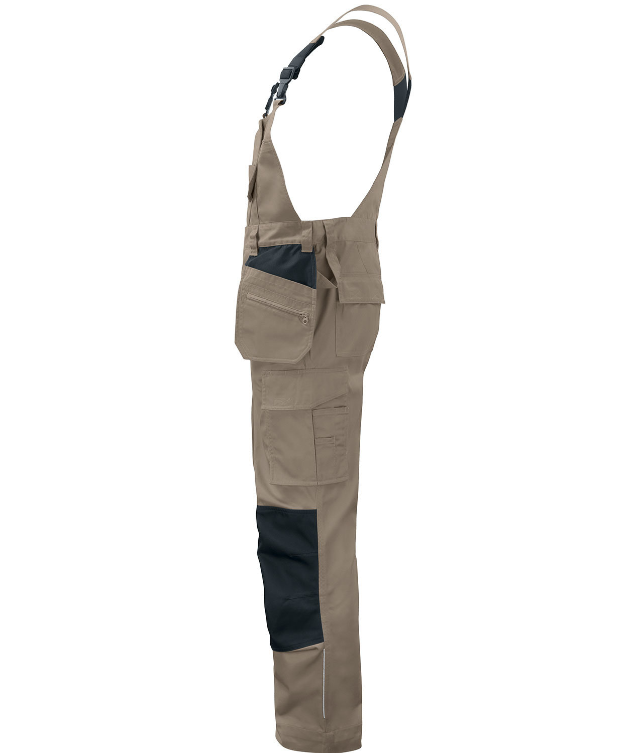 ProJob craftsman bib and braces 5630, Khaki, large image number 2