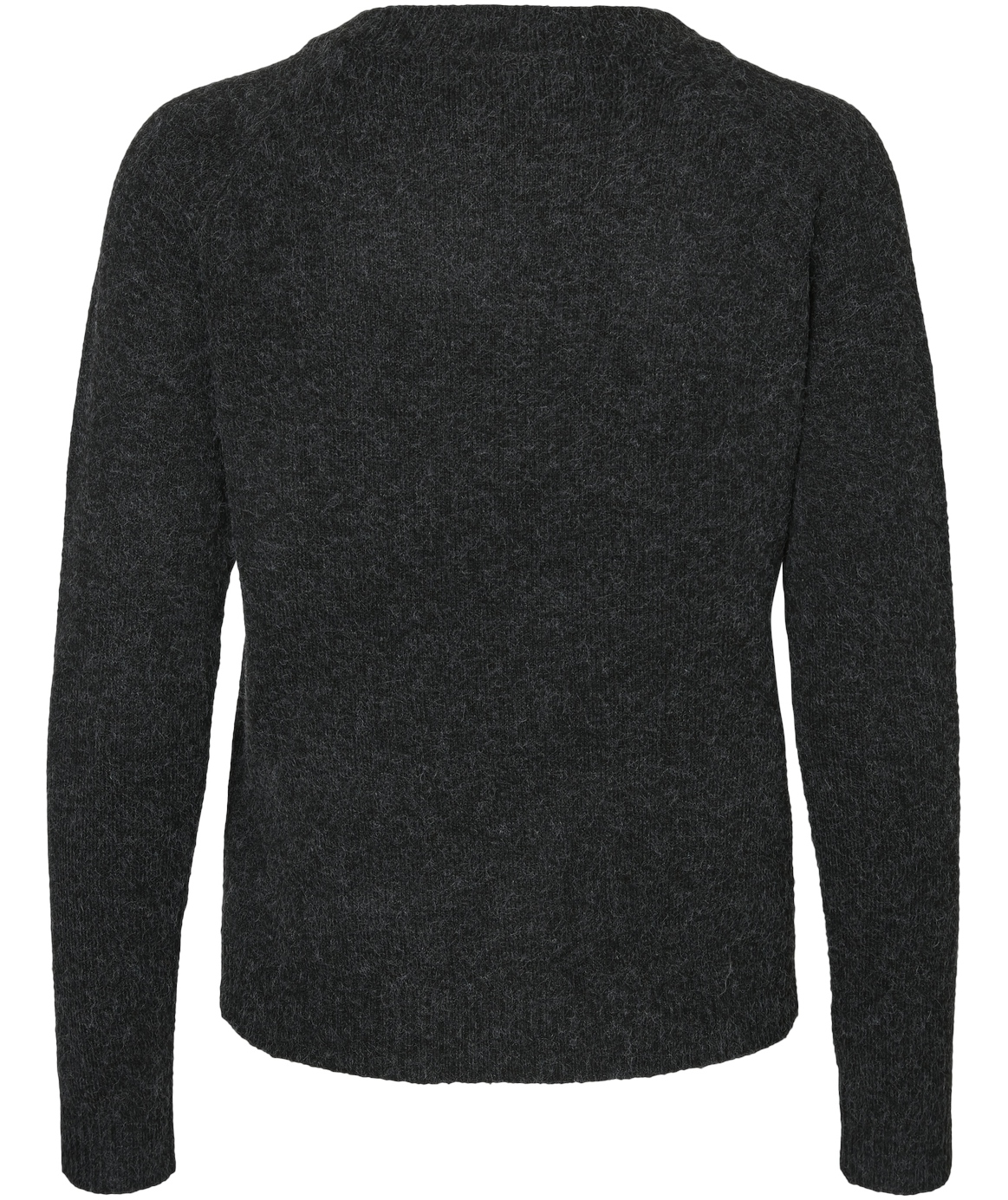 Vero Moda VMDOFFY dame strikket genser, Black melange, large image number 2