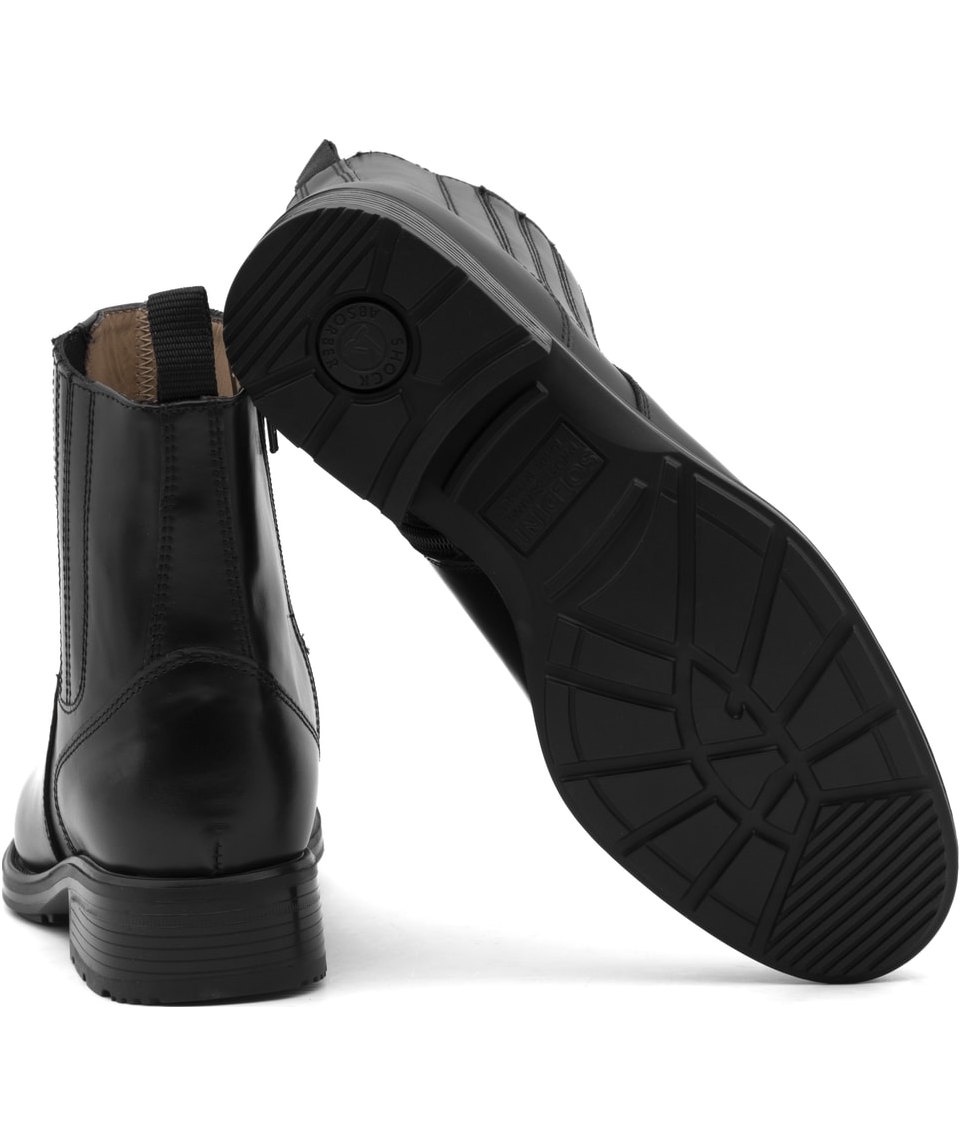 Soldini full grain women's boots O2, Black, large image number 2