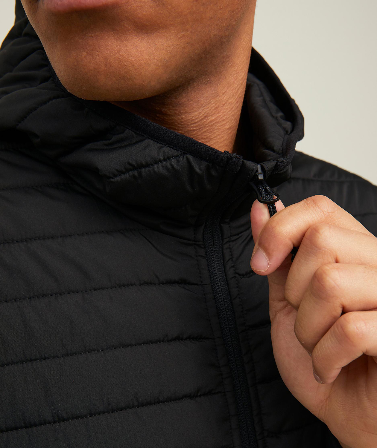 Jack & Jones JJEMULTI quilt jacket, Black, large image number 4