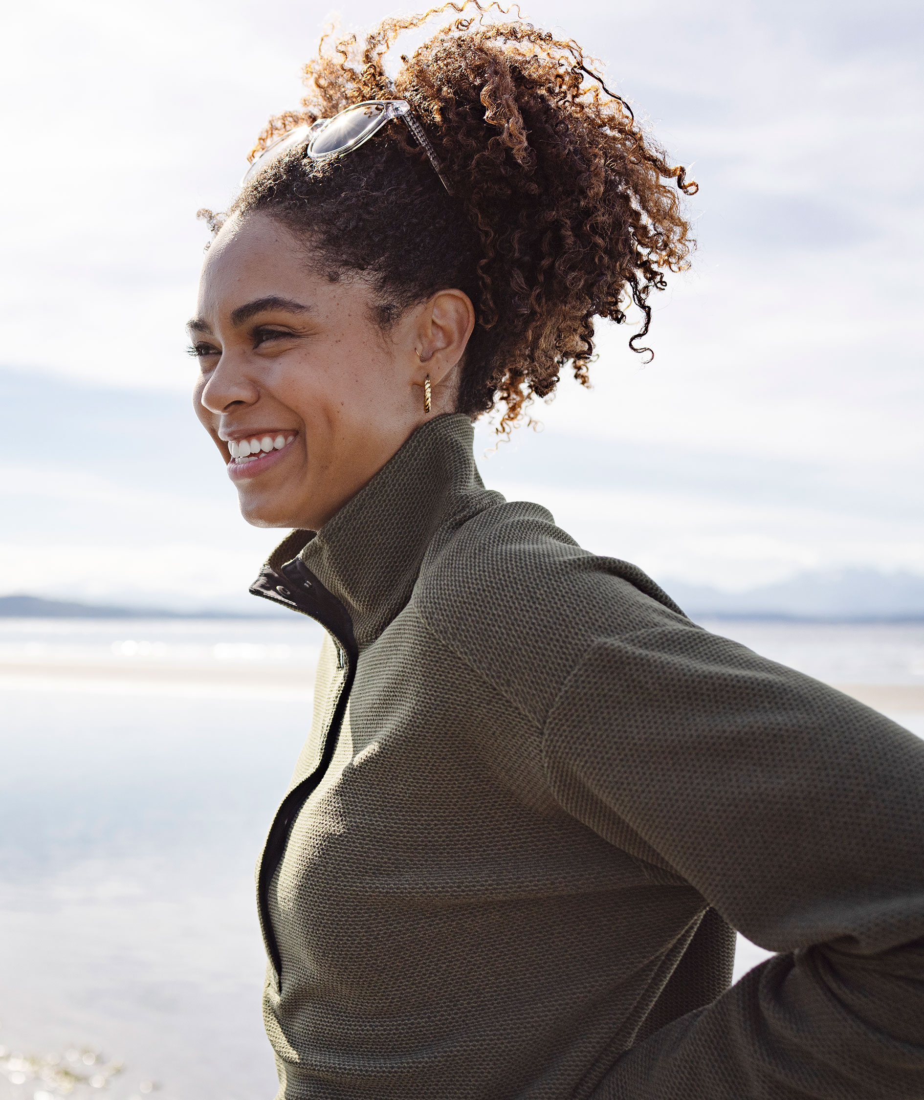 Cutter & Buck Hunts Point dame fleecegenser, Ivy green, large image number 5