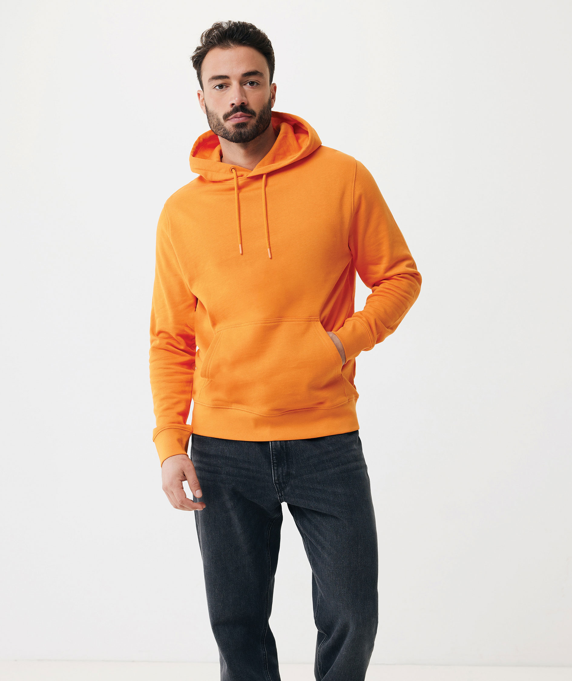Iqoniq Rila hoodie, Orange, large image number 16
