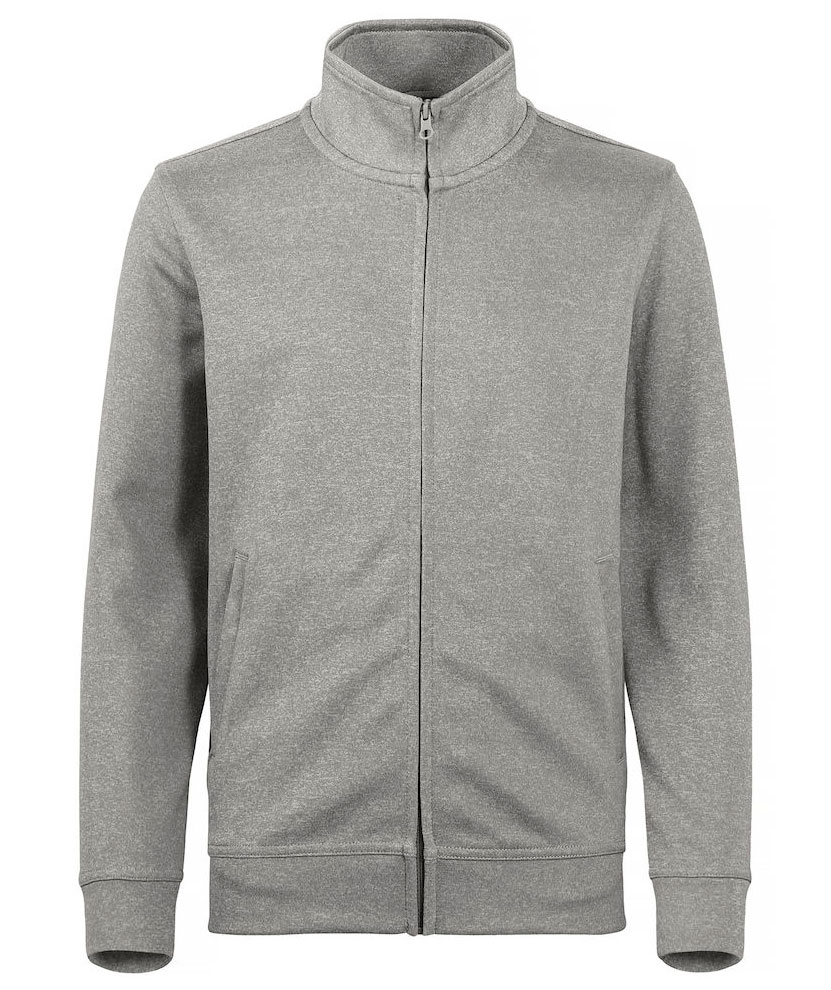 Clique Basic Active Cardigan for kids, Grey melange, large image number 0