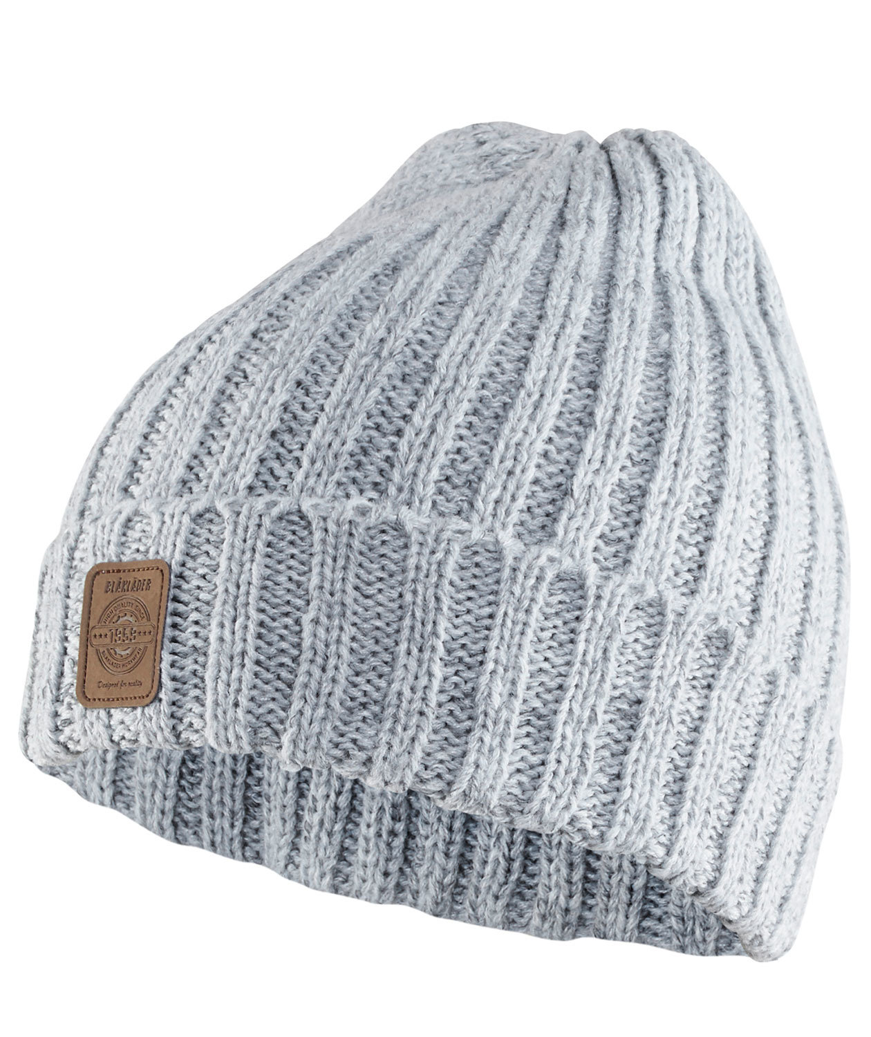 Bl&aring;kl&auml;der varsel stickad m&ouml;ssa