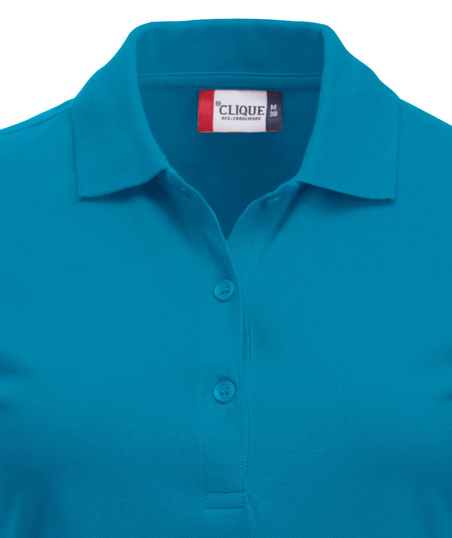 Clique Classic Marion Damen Poloshirt, T&uuml;rkis