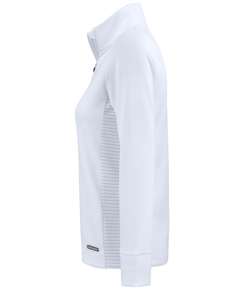 Cutter & Buck dame Traverse Half Zip, White, large image number 3