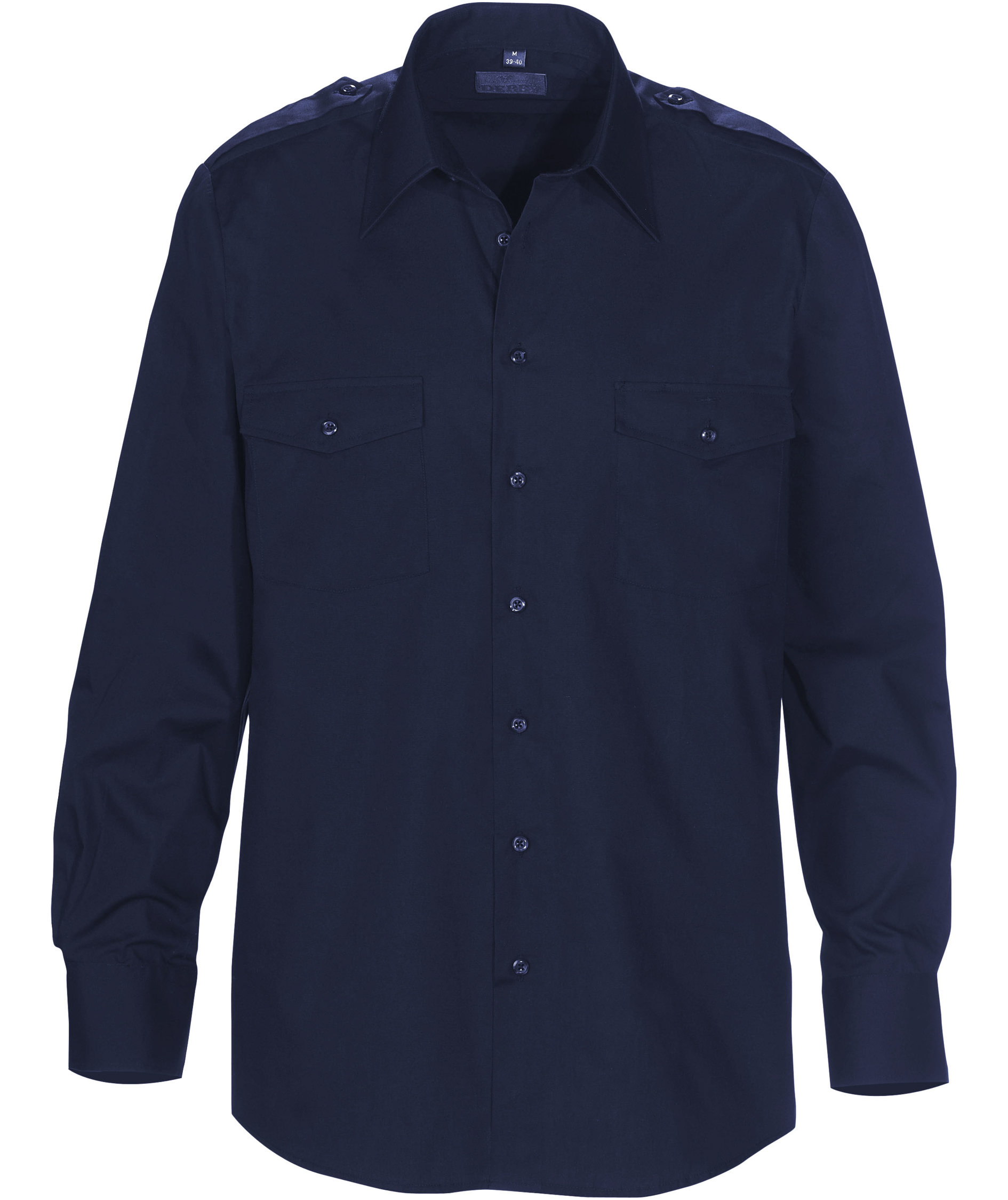 Derby of Sweden Martines Comfort fit pilotskjorte, Navy