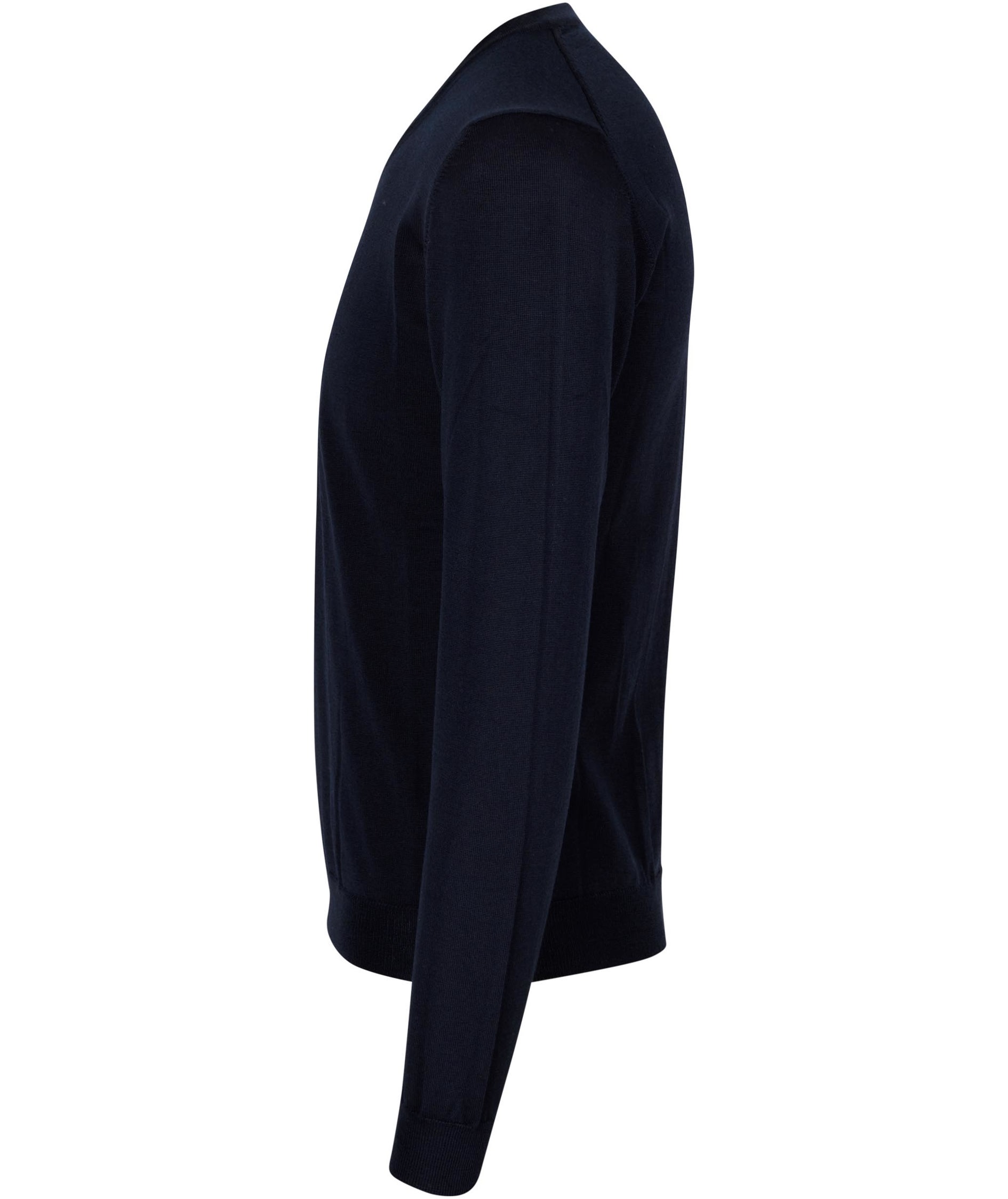 ID knitted pullover with merino wool, Marine Blue, large image number 2