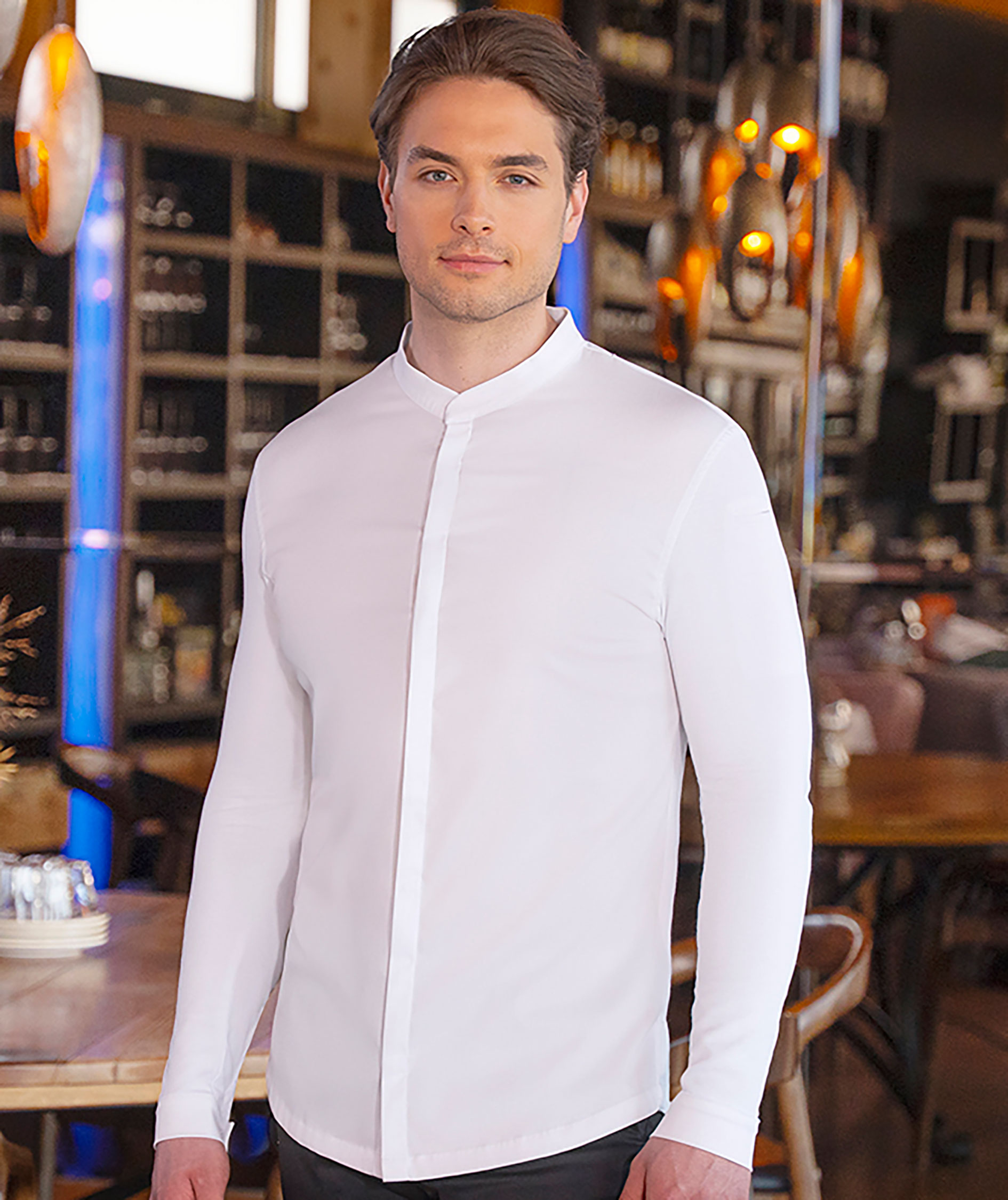 Karlowsky DIAMOND CUT&reg; Avantgarde chefs jacket, White, large image number 1