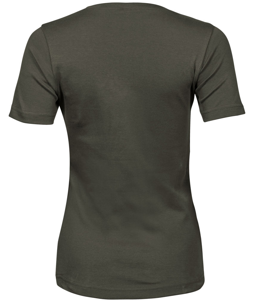 Tee Jays Interlock dame T-skjorte, Deep Green, large image number 1