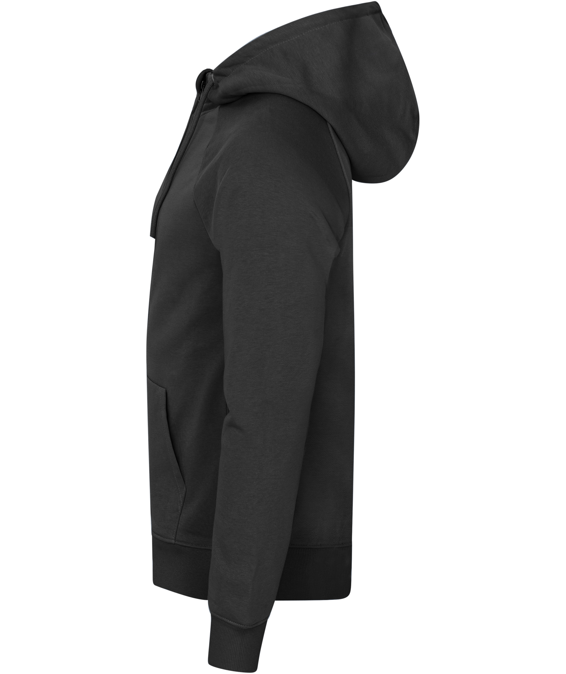 Clique Miami PRO hoodie med dragkedja, Black, large image number 3