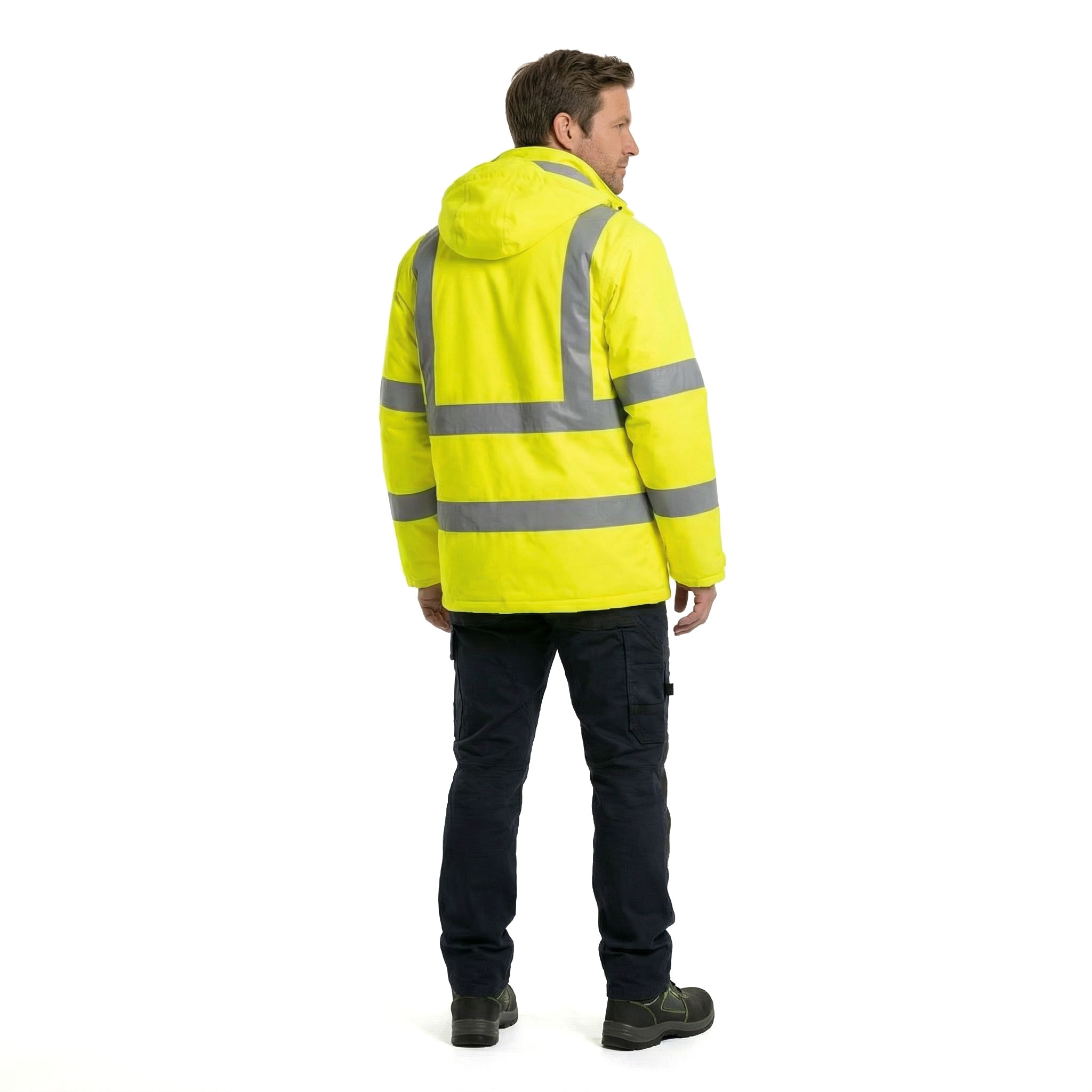 Portwest Eco vinterjacka, Varsel Gul, large image number 3