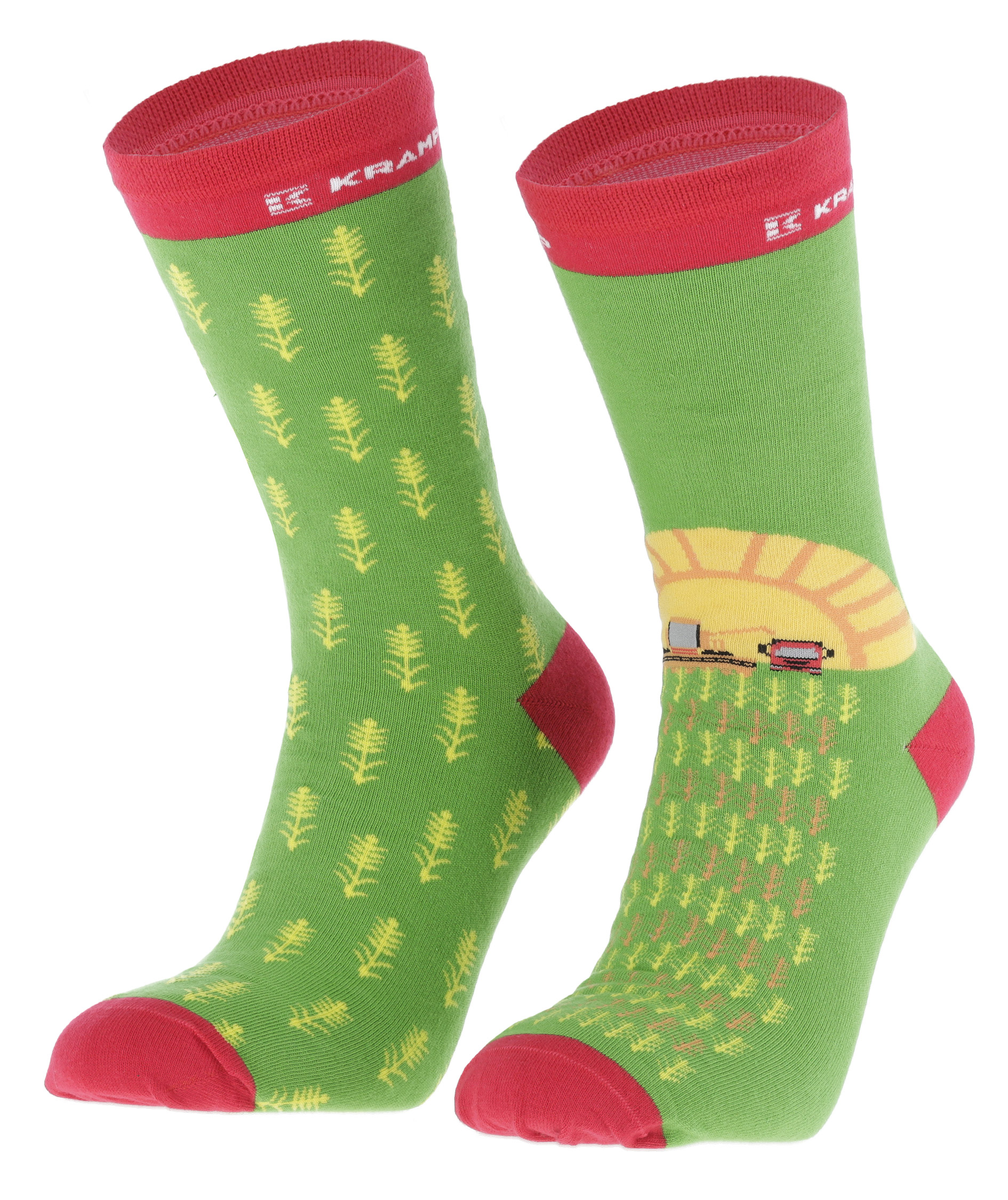 Kramp Fun 3-pak str&oslash;mper, Flerfarget