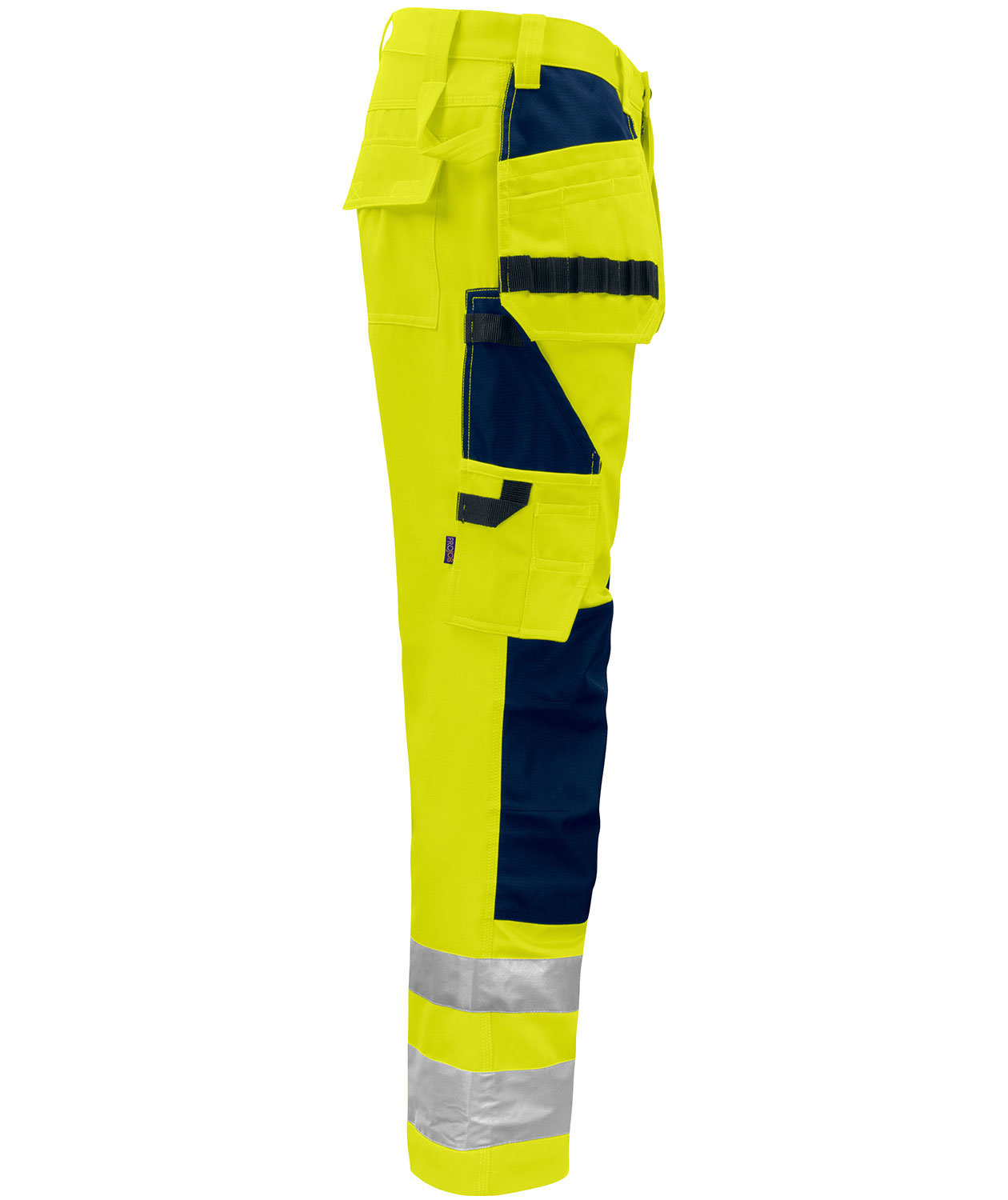 ProJob craftsman trousers 6531, Hi-Vis Yellow/Navy, large image number 2