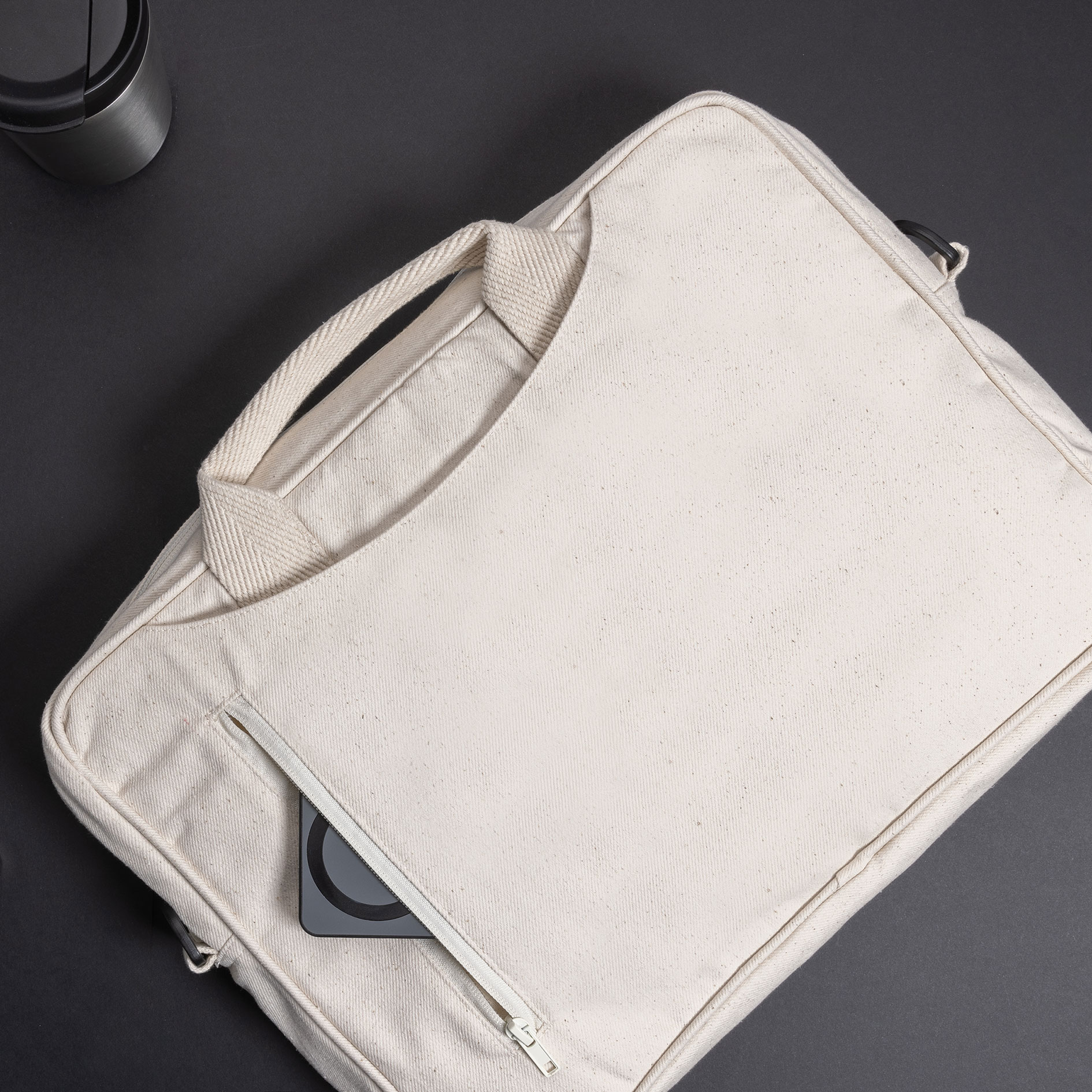 XD Laluka 15,4" laptop bag 6,65 L, Offwhite, Offwhite, large image number 3