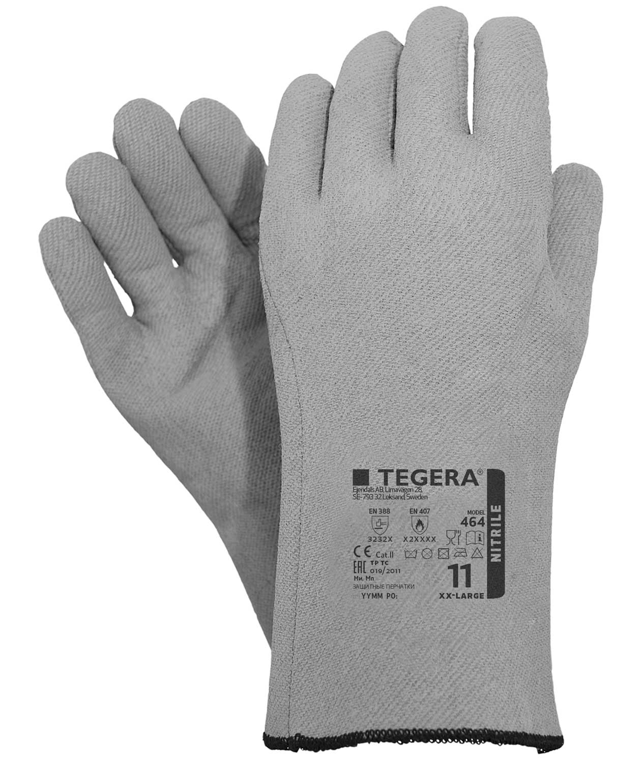 Tegera 464 varmehansker, Gr&aring;