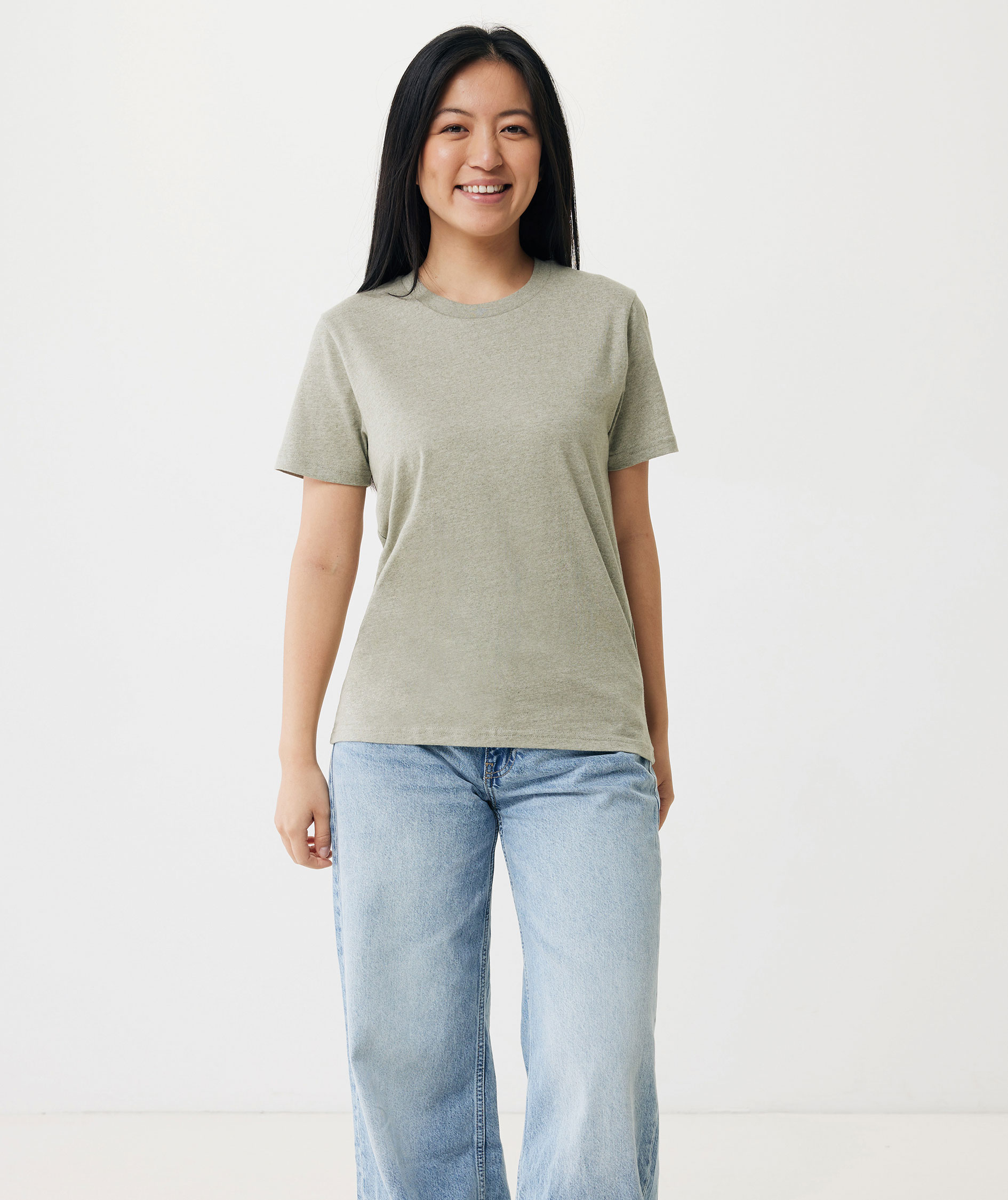 Iqoniq Brett T-shirt, Light Heather Green