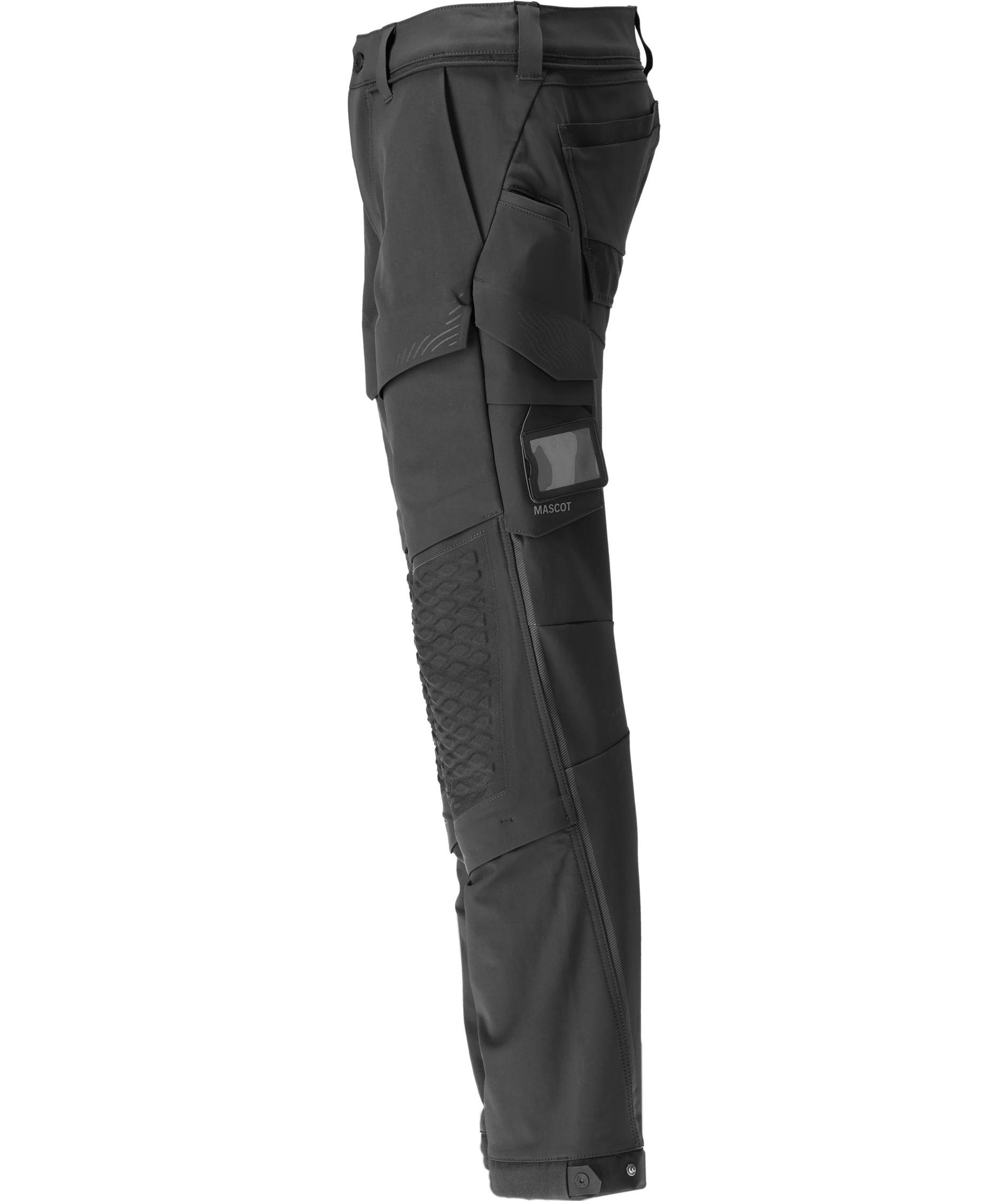 Mascot Customized work trousers full stretch, Black, large image number 3