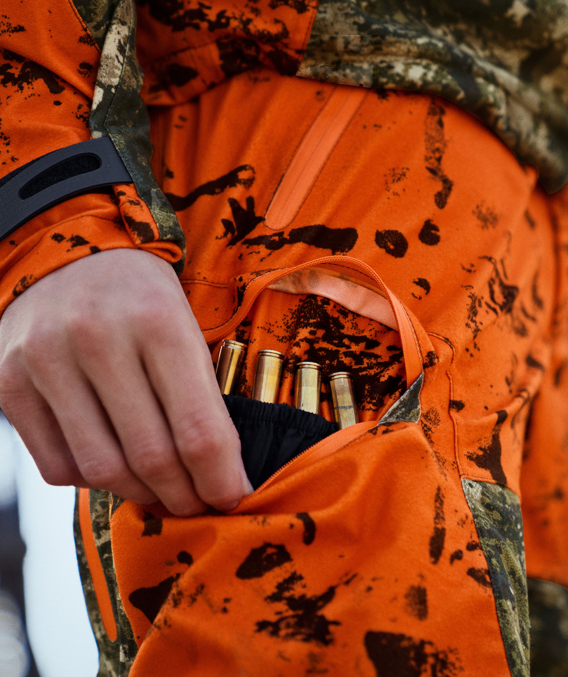 Seeland Vantage jakt bukse, InVis green/InVis orange blaze, large image number 7