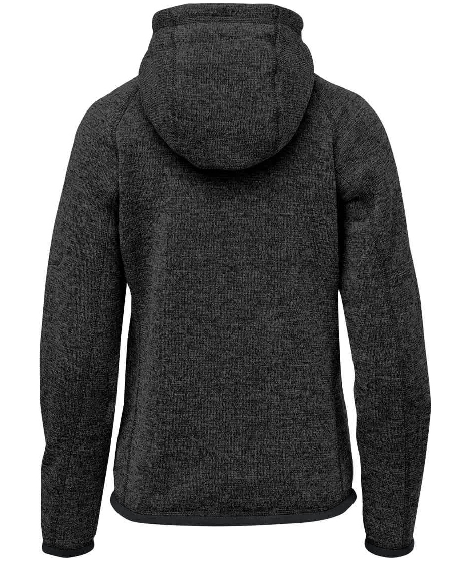 Stormtech Avalanche women's knitted jacket, Black mottled, large image number 2
