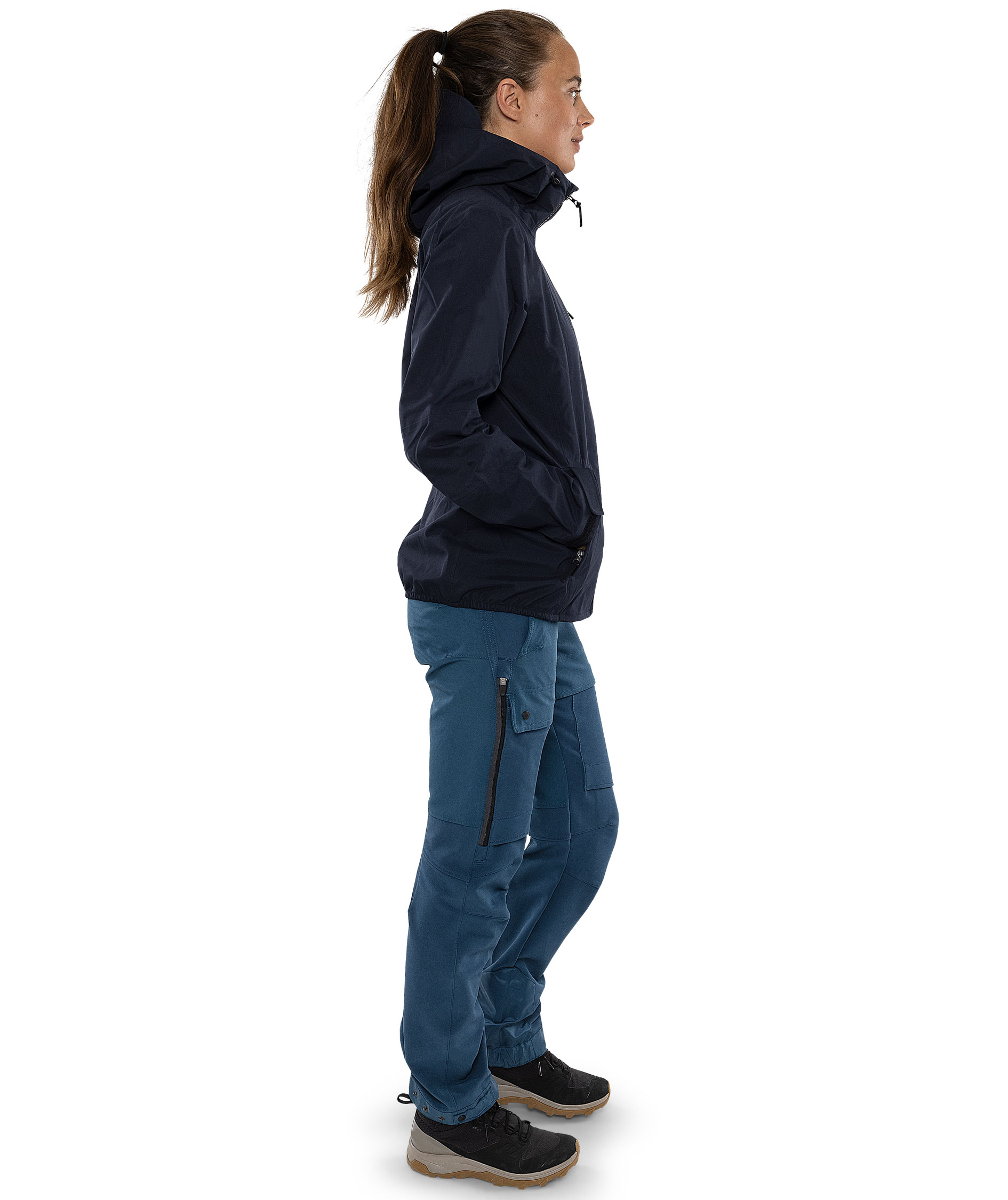 Fristads Zink dame skaljacka, M&ouml;rk Marinbl&aring;, large image number 4