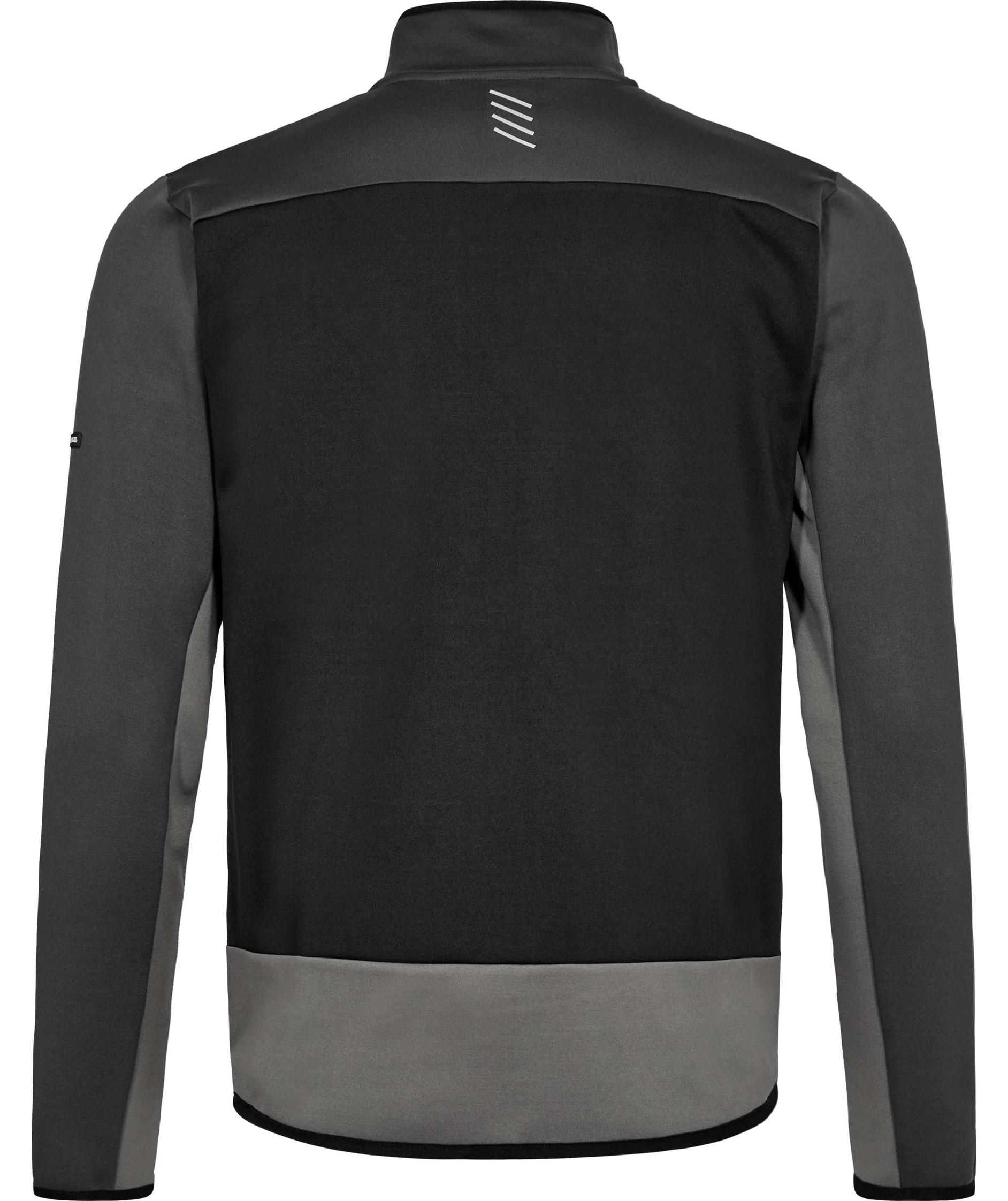 Engel Entire midlayer cardigan, Black/Anthracite Grey, large image number 3