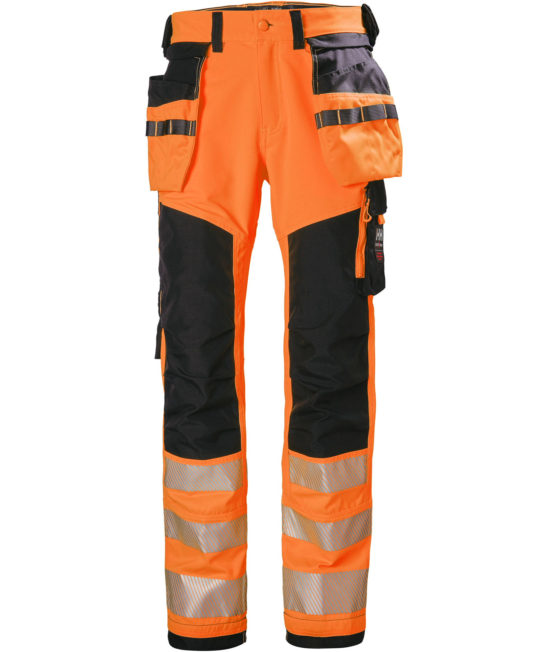 Helly Hansen ICU hantverksbyxa full stretch, Varsel Orange/Ebony, Varsel Orange/Ebony, swatch